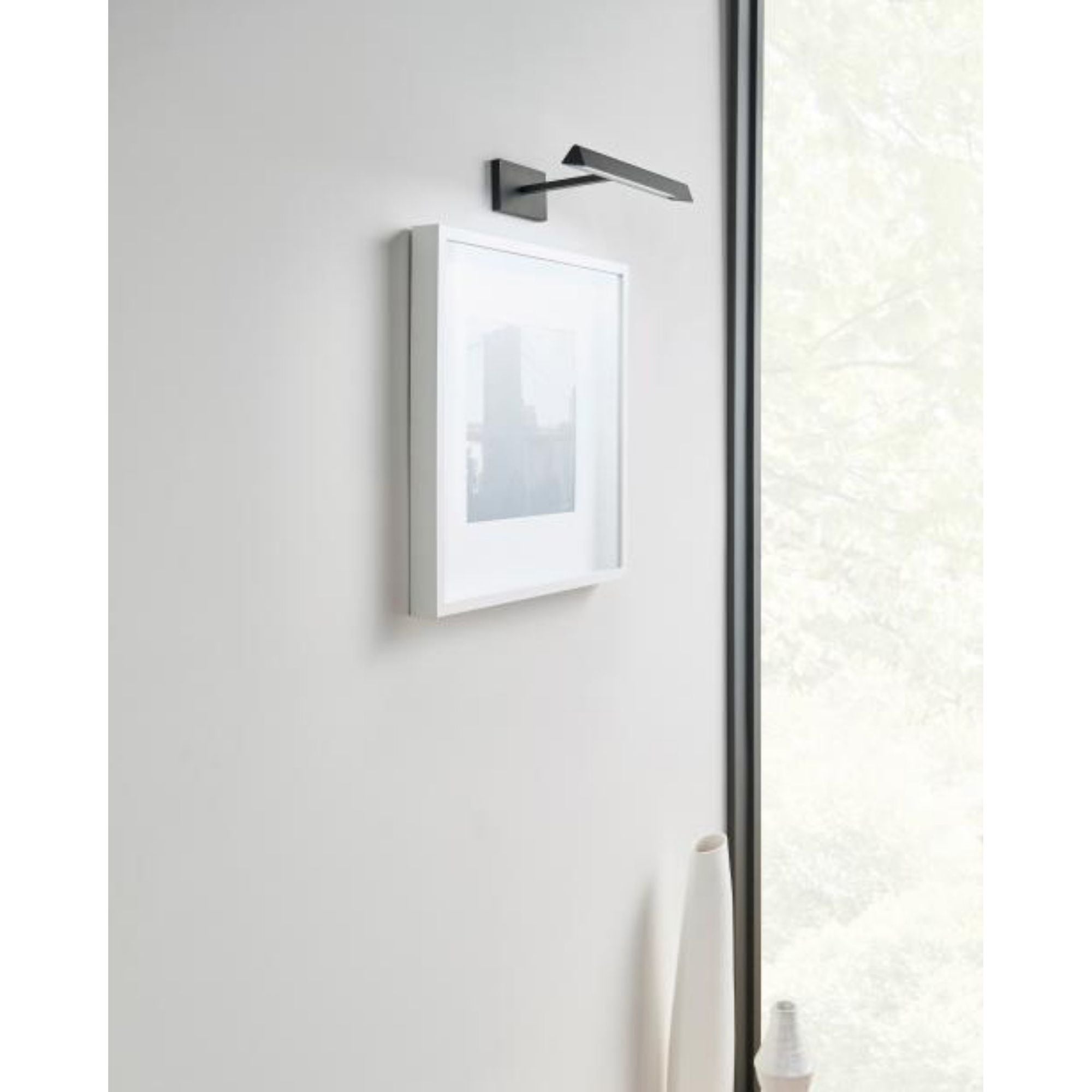 Dessau 12 Picture Light Linear Suspension 1-Light LED 3000K Polished Nickel by Sean Lavin