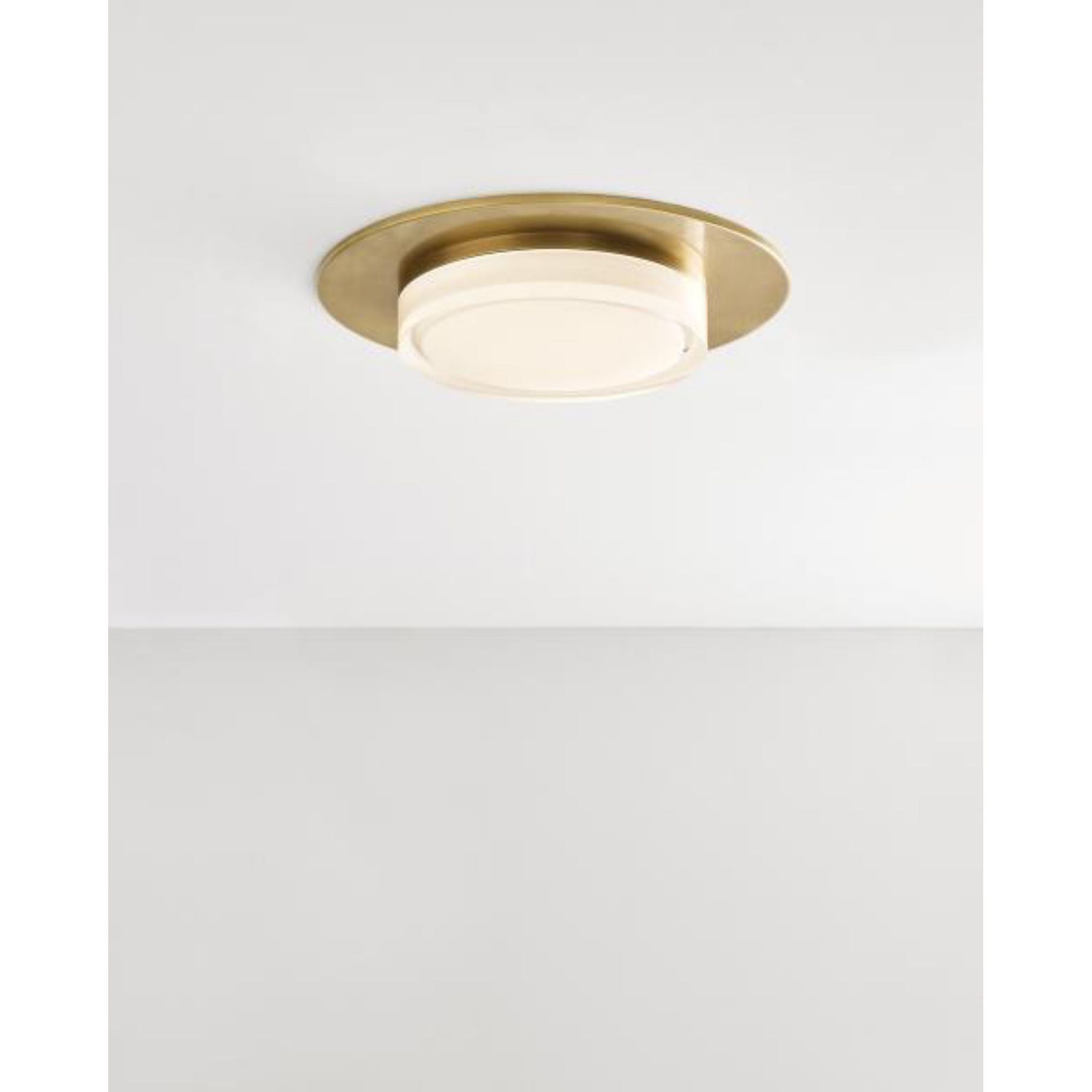 Sen 17 Flush Mount Flush & Semi-Flush Mount 1-Light LED 2700K Nightshade Black by Sean Lavin