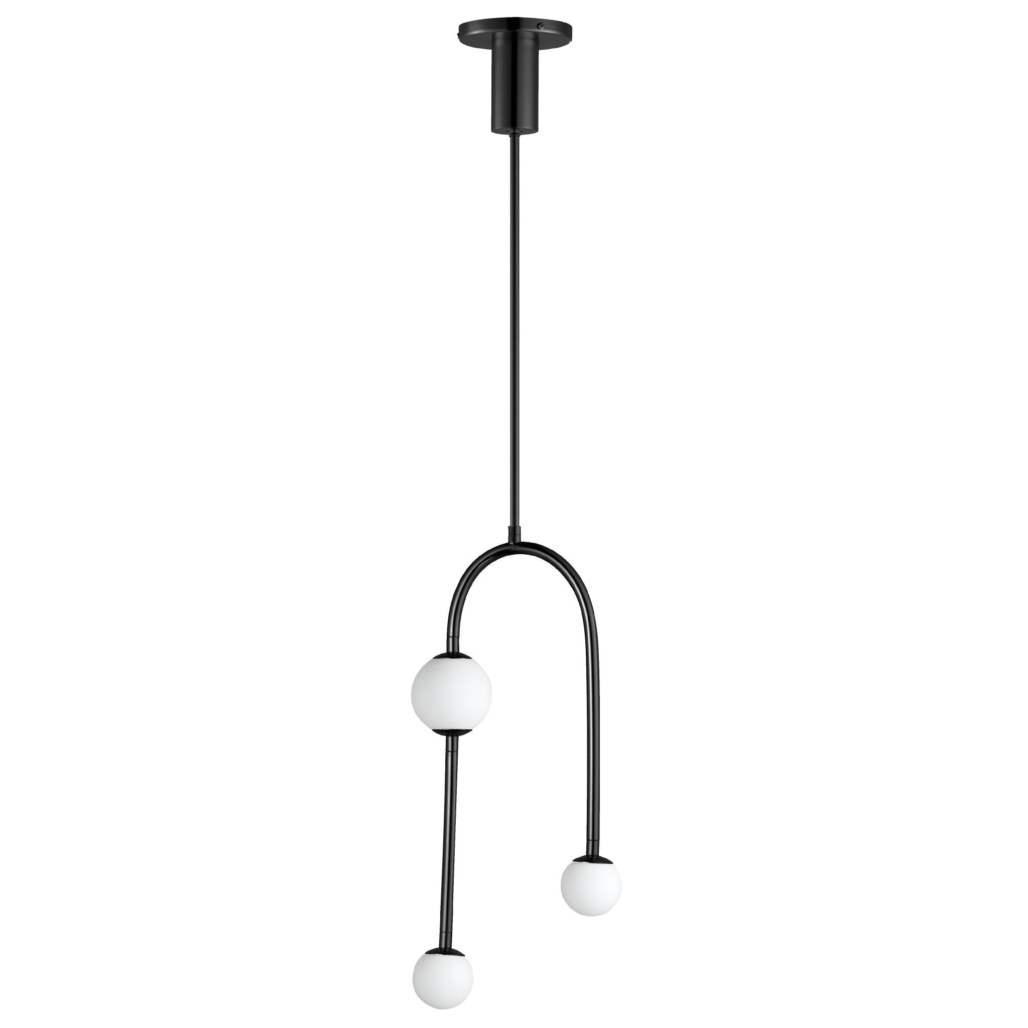 Studio M SM24833BK Alina 3-Light LED Pendant in Black by Nina Magon