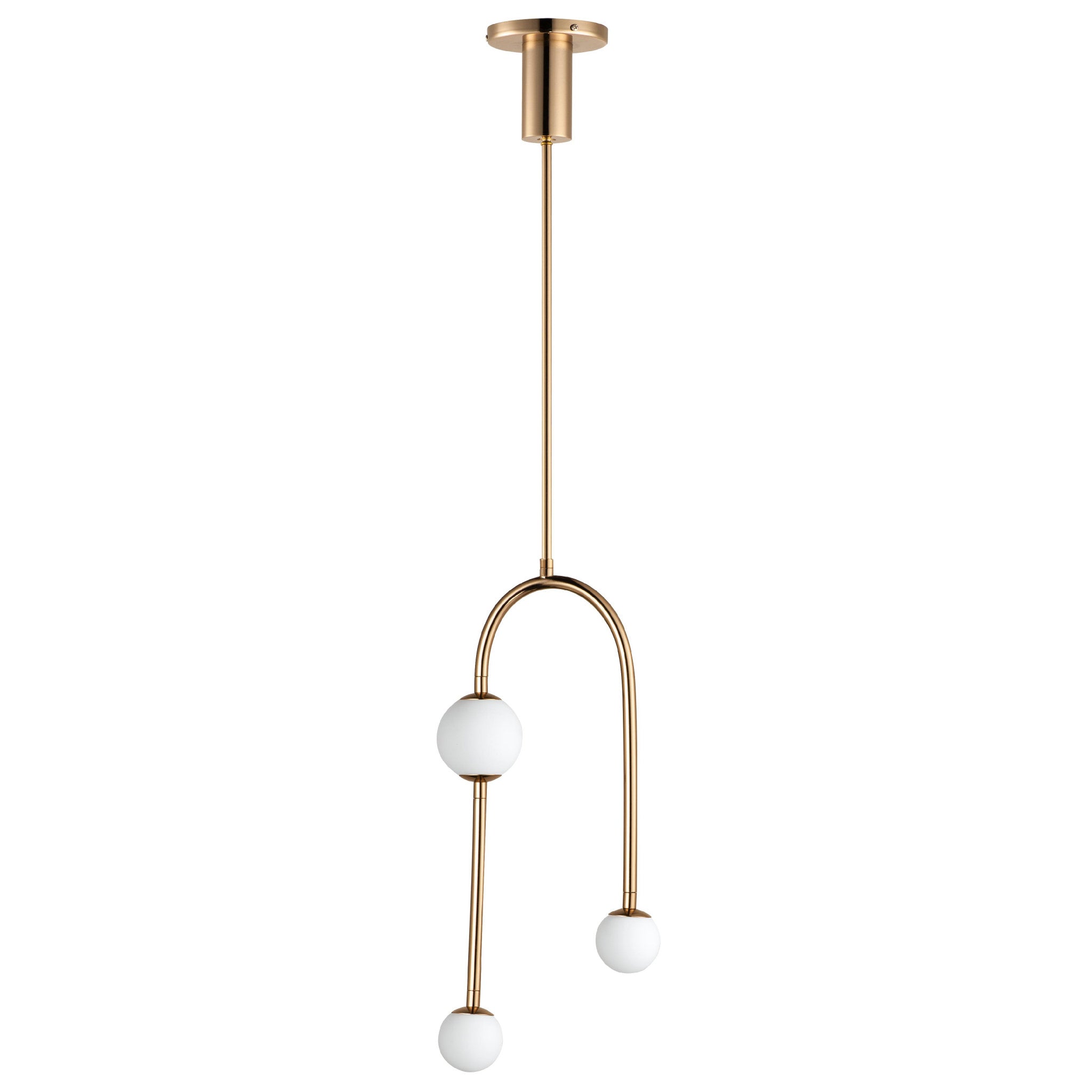Studio M SM24833FG Alina 3-Light Pendant in French Gold by Nina Magon