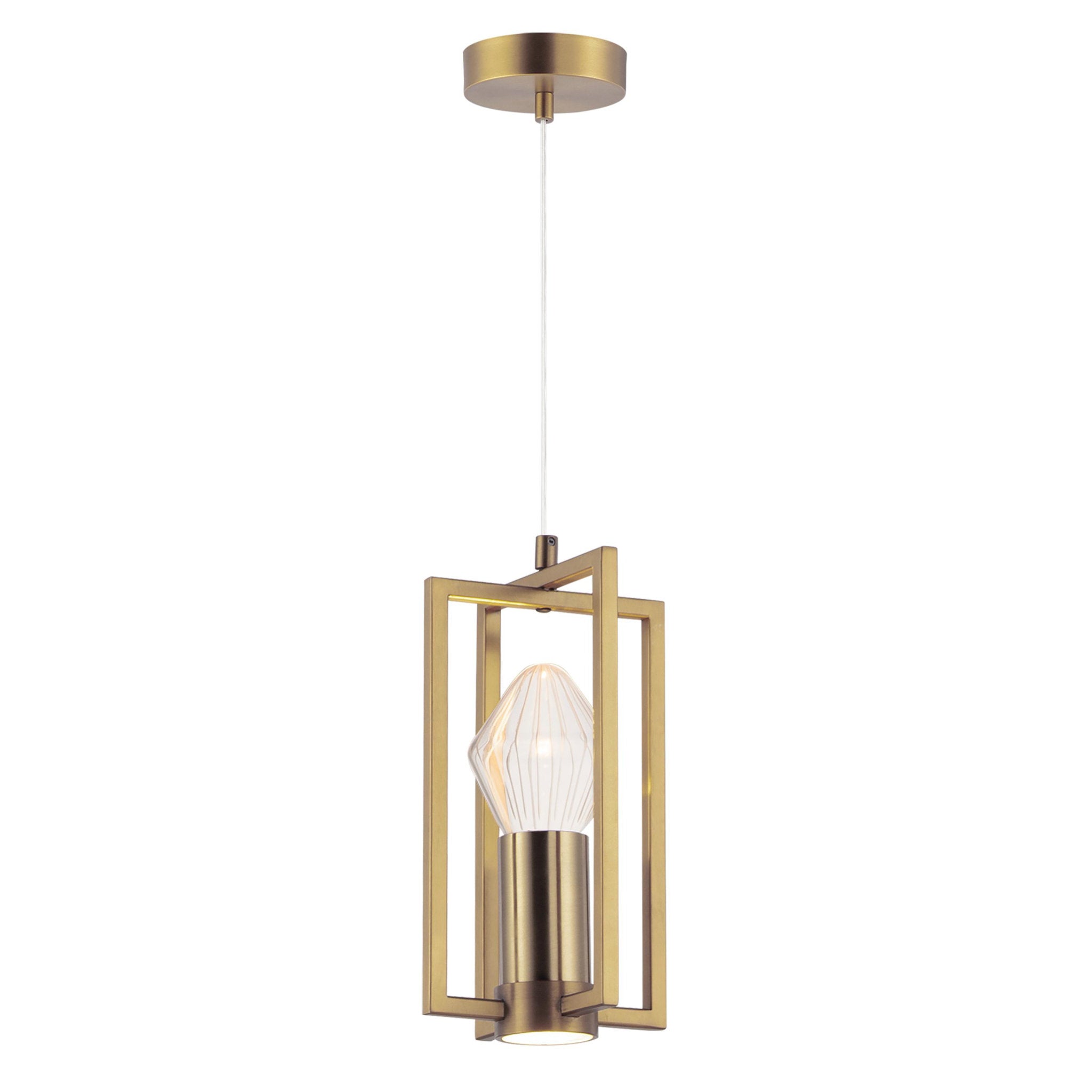 Studio M SM24841HR Zeppelin LED Mini Pendant in Heritage by Nina Magon