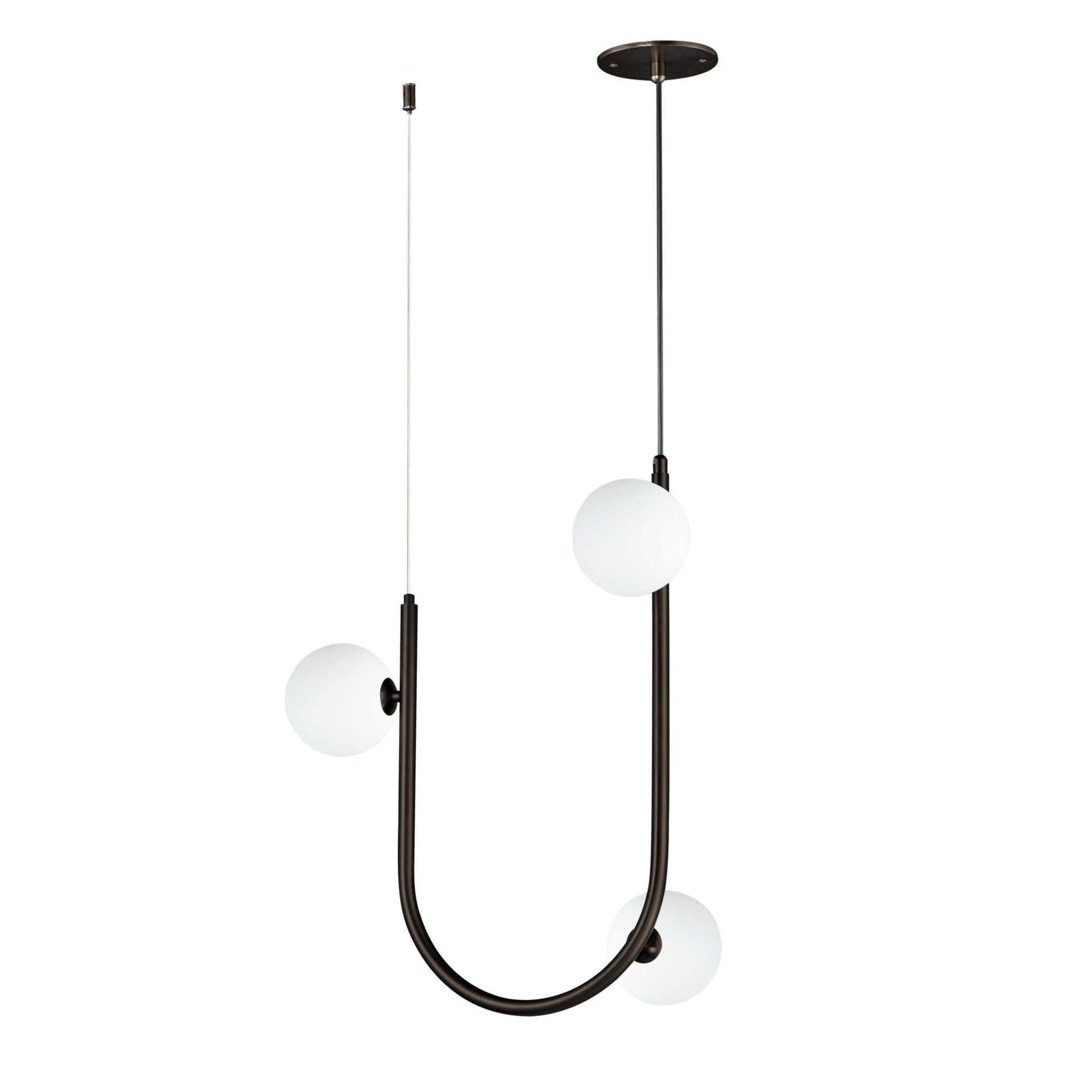 Studio M SM24903BBZ Contour 3-Light Cord Hung Pendant 3000K in Brushed Bronze by Nina Magon