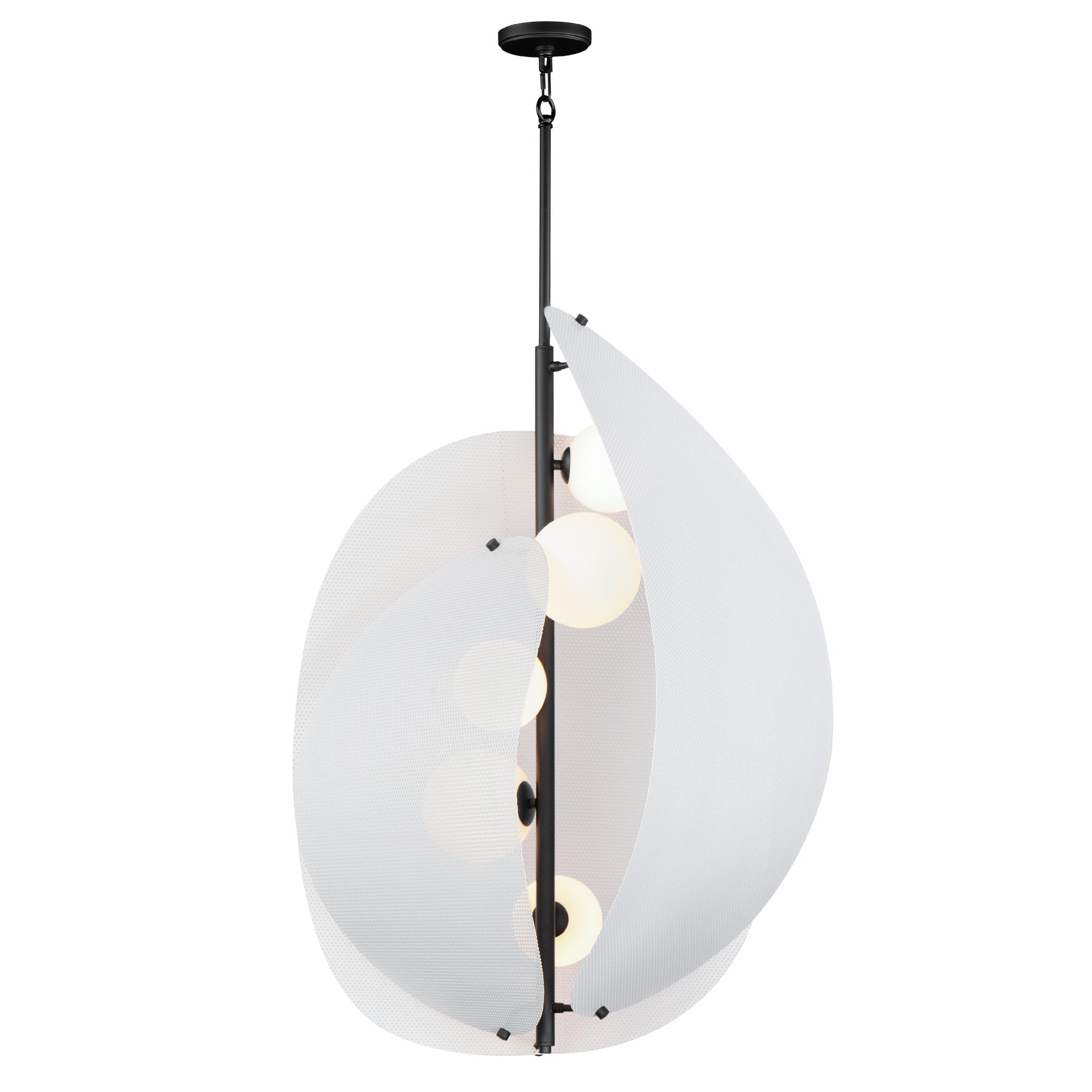 Studio M SM32303SWMW Chips 5-Light Vertical Pendant - Matte White by Mat Sanders