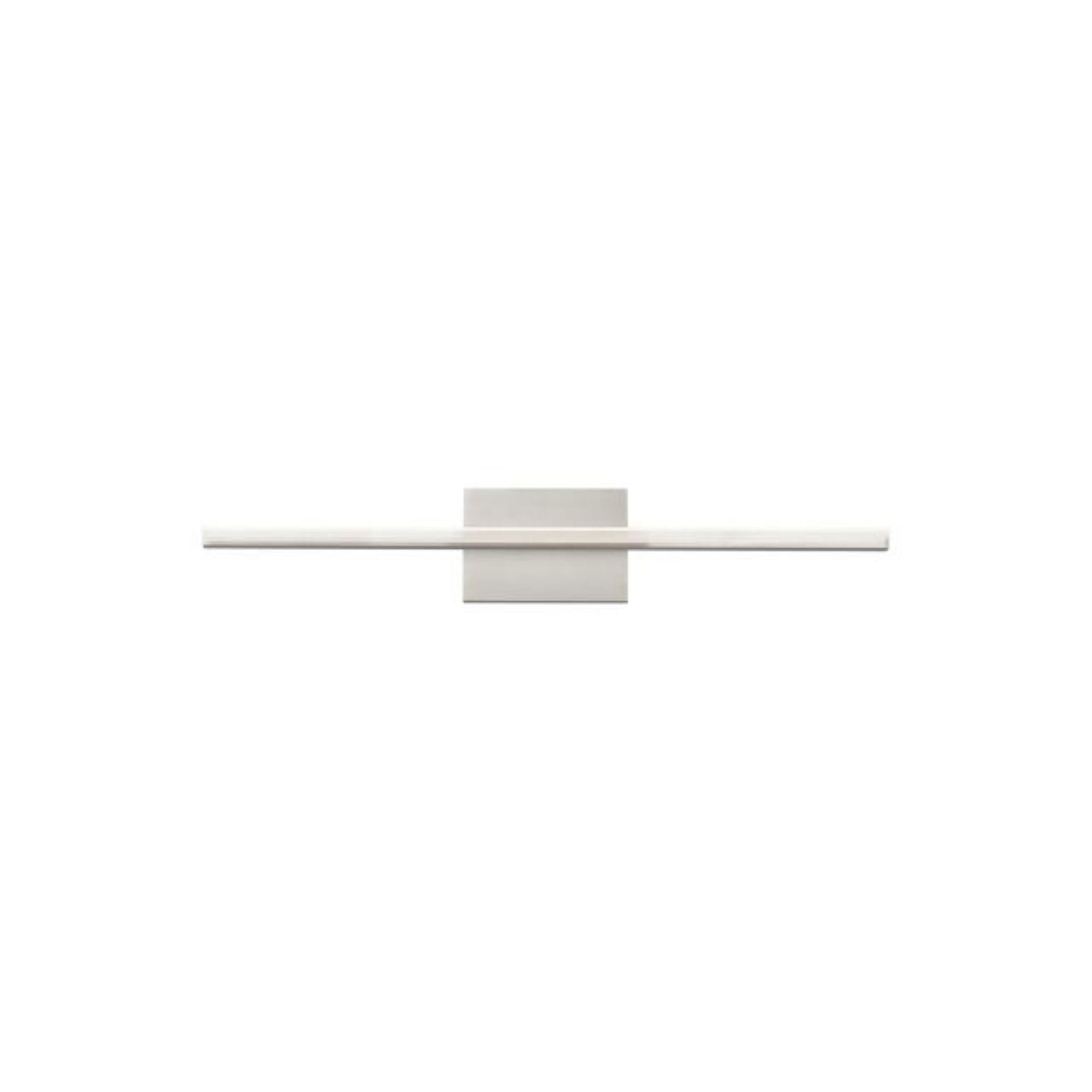 Span 36 Bath Bath Collection 1-Light LED 3000K Satin Nickel by Sean Lavin