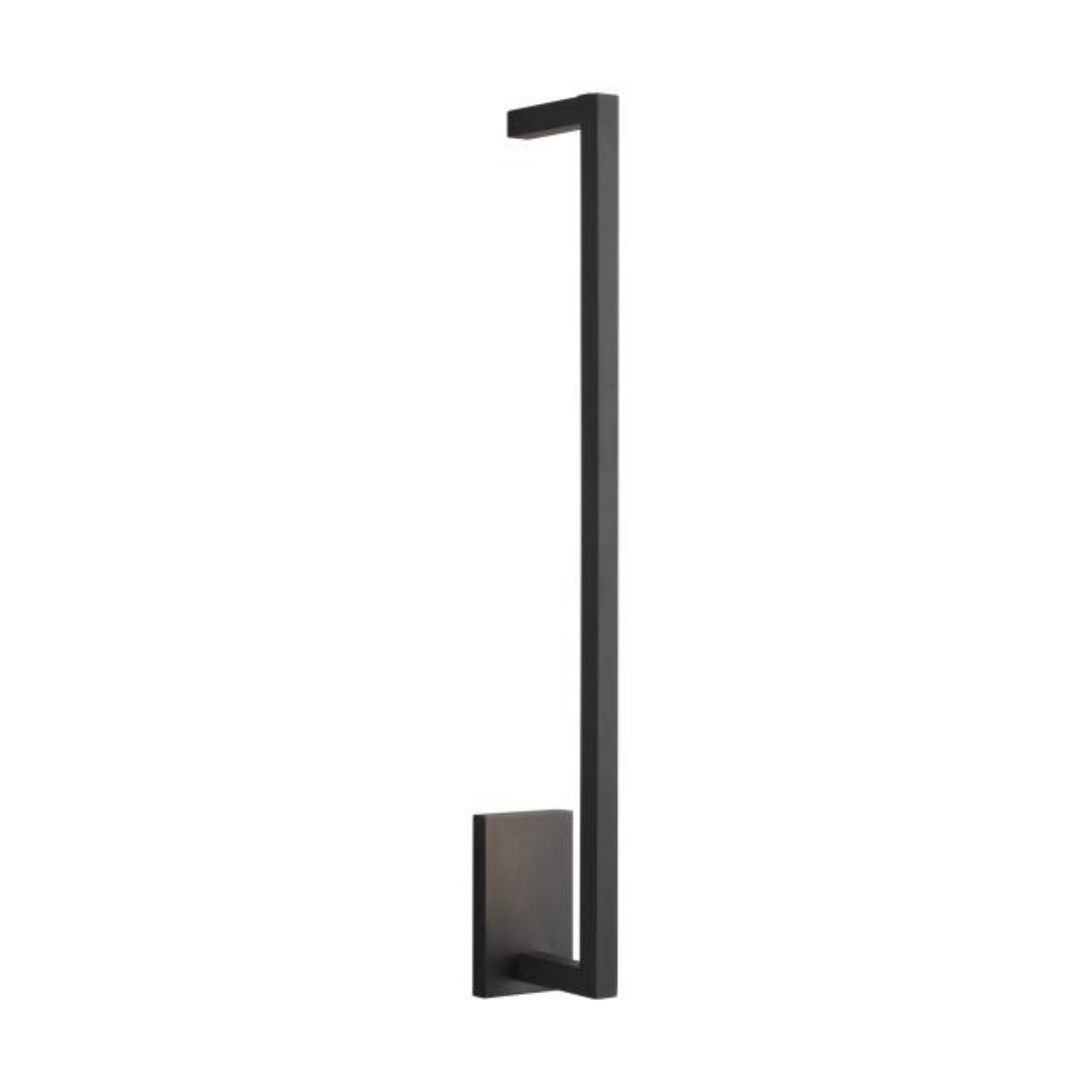Stagger Small Wall Sconce Wall Collection 1-Light LED 2700K Nightshade Black by Mick De Giulio