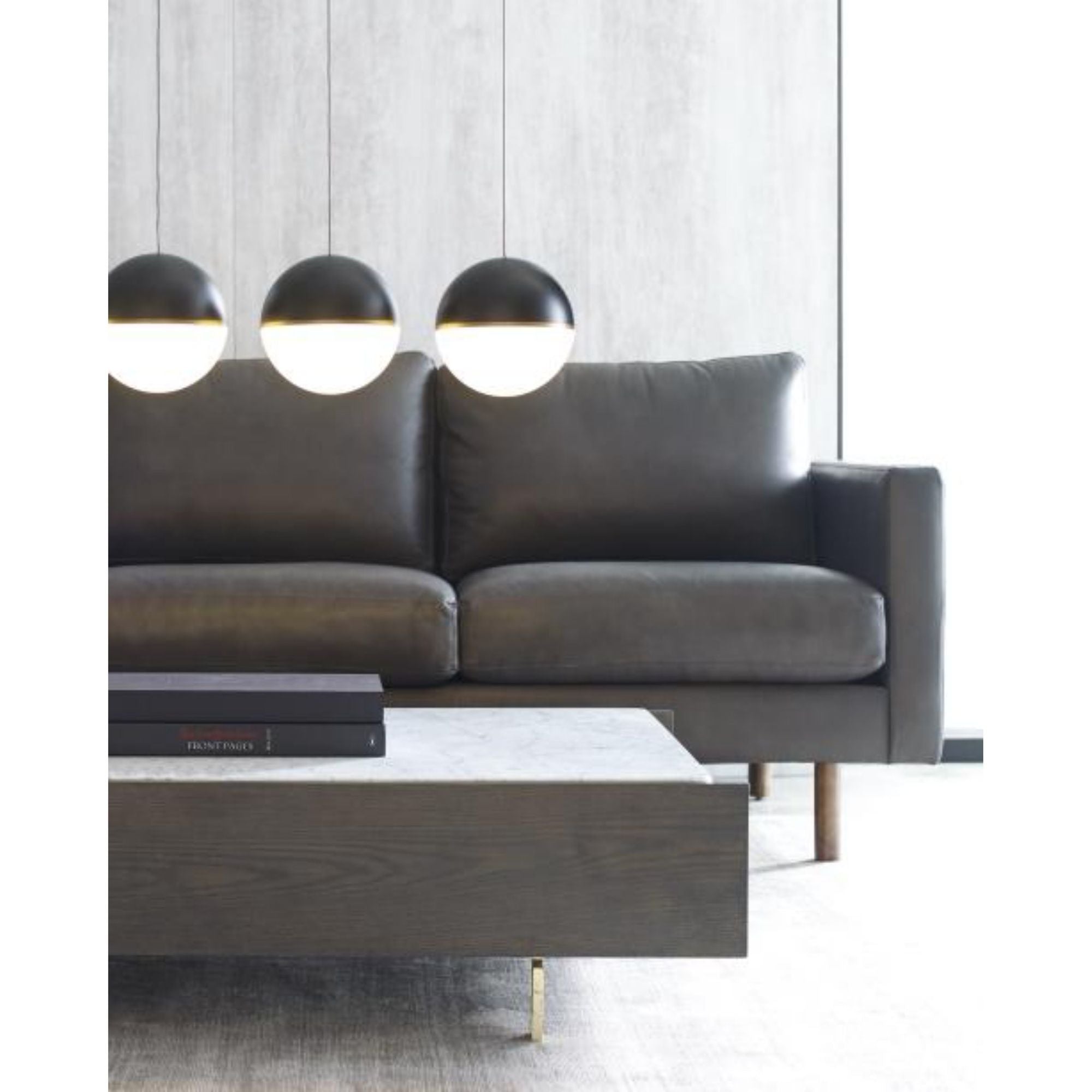 Akova Pendant FreeJack 1-Light LED 2700K Aged Brass by Sean Lavin