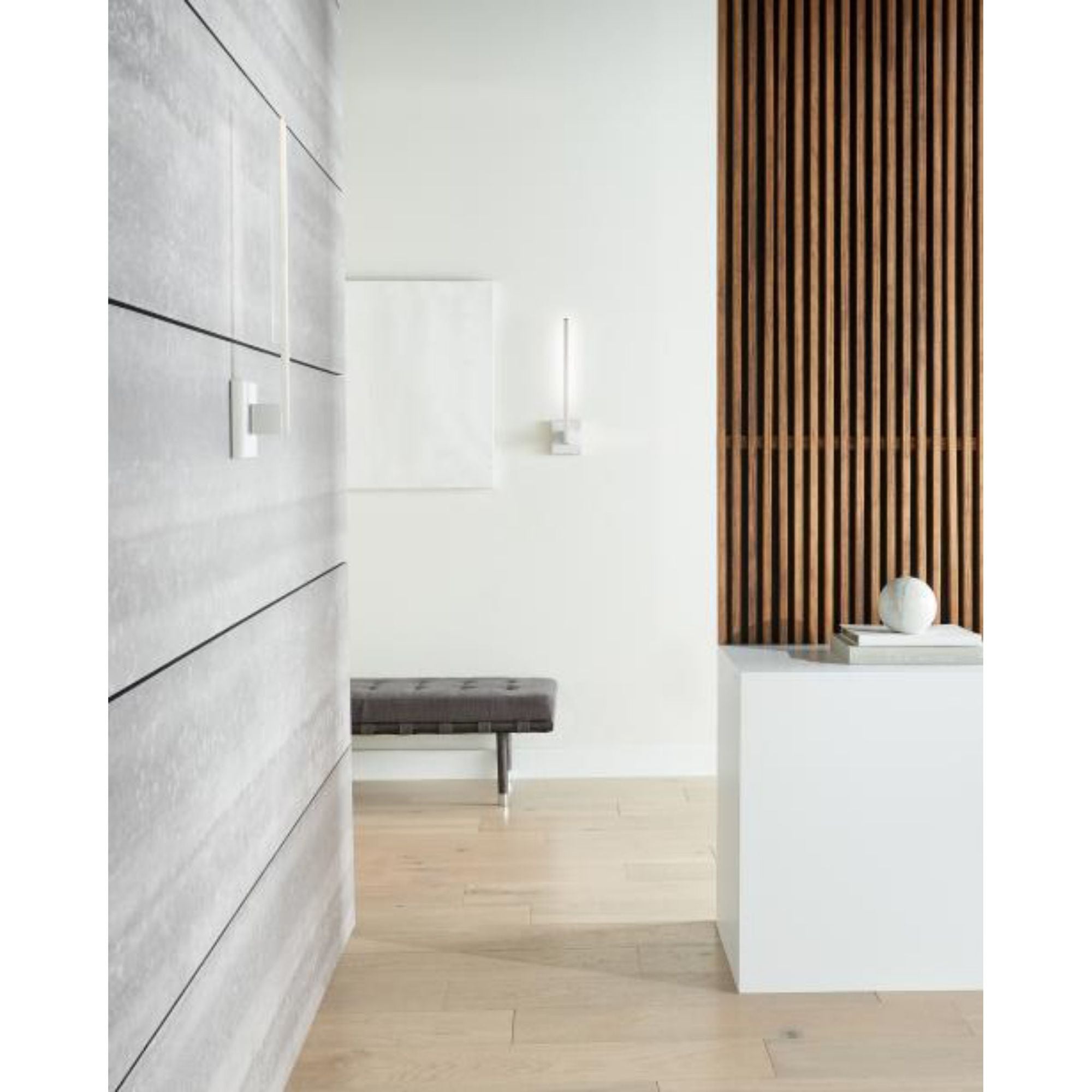 Klee 30 Wall Wall Collection 1-Light LED 3000K Nightshade Black by Sean Lavin