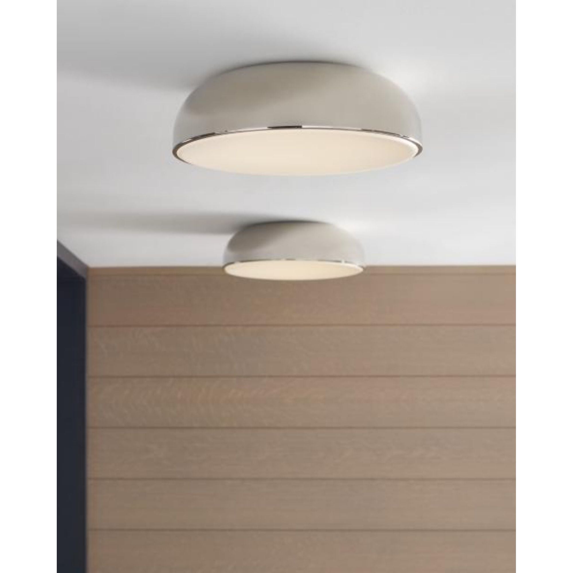 Kosa 13 Flush Mount Flush & Semi-Flush Mount 1-Light LED 3000K Aged Brass by Sean Lavin