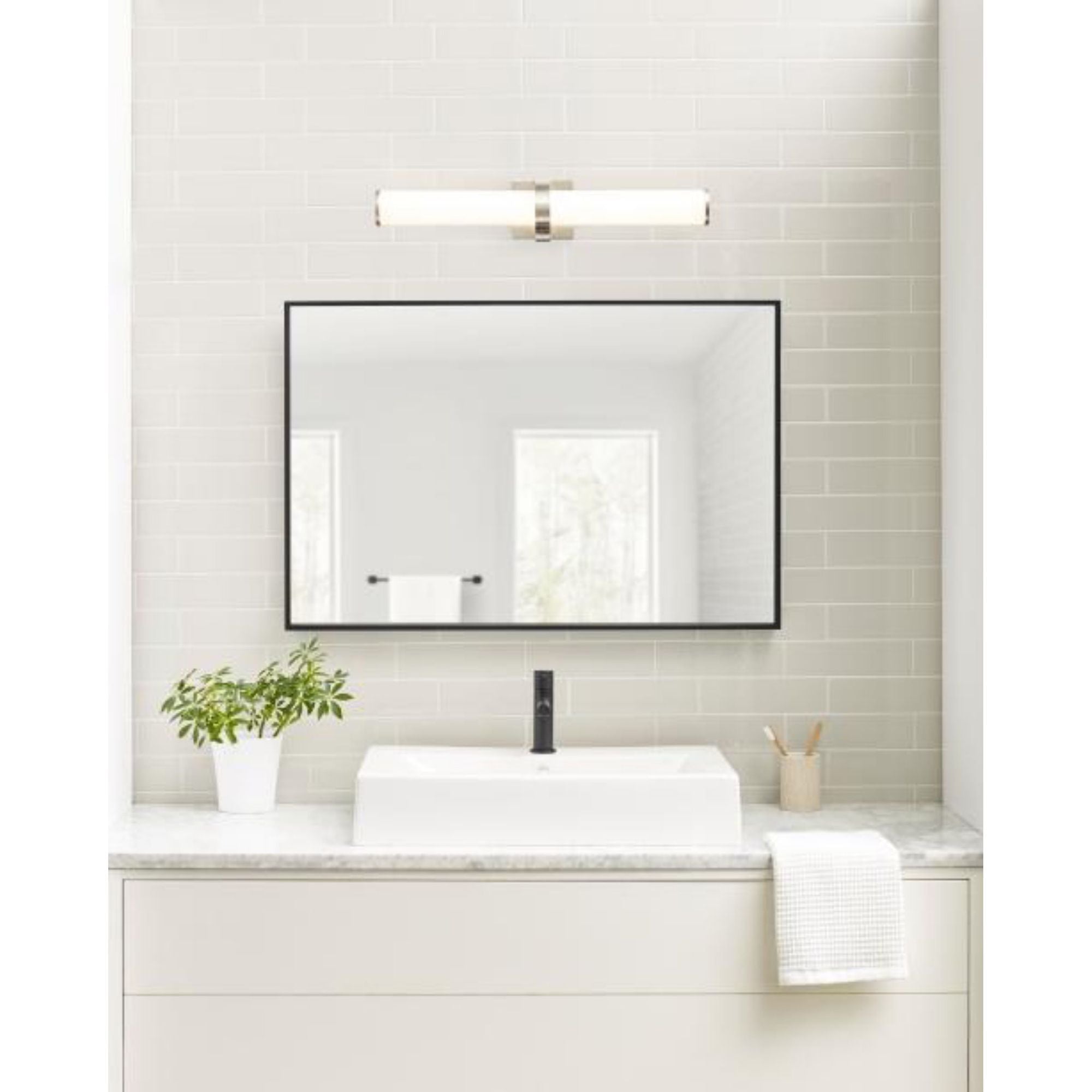 Lynk 24 Bath Bath Collection 1-Light LED 3000K Satin Nickel