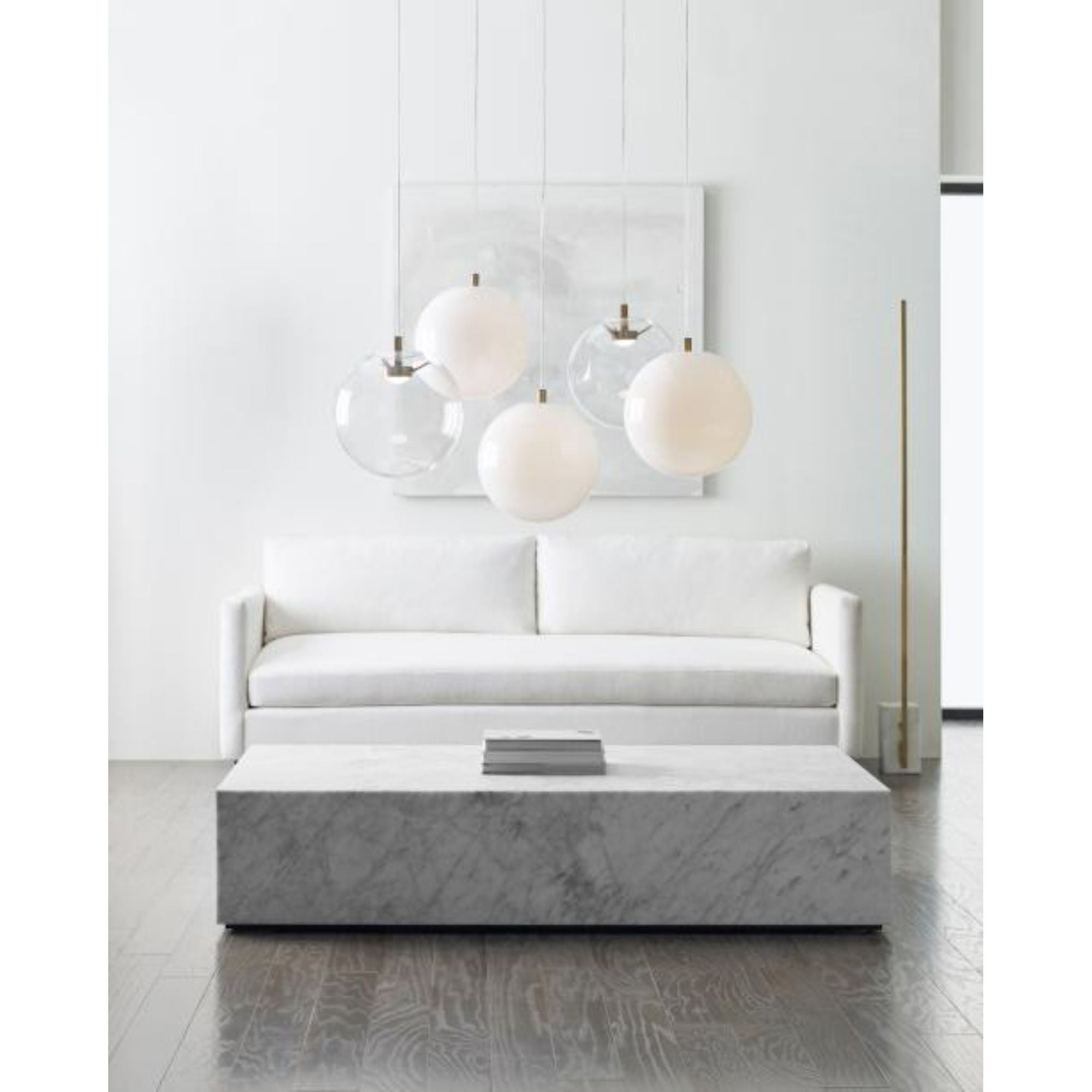 Palona Pendant Line-Voltage Pendants/Suspension 1-Light Aged Brass by Sean Lavin