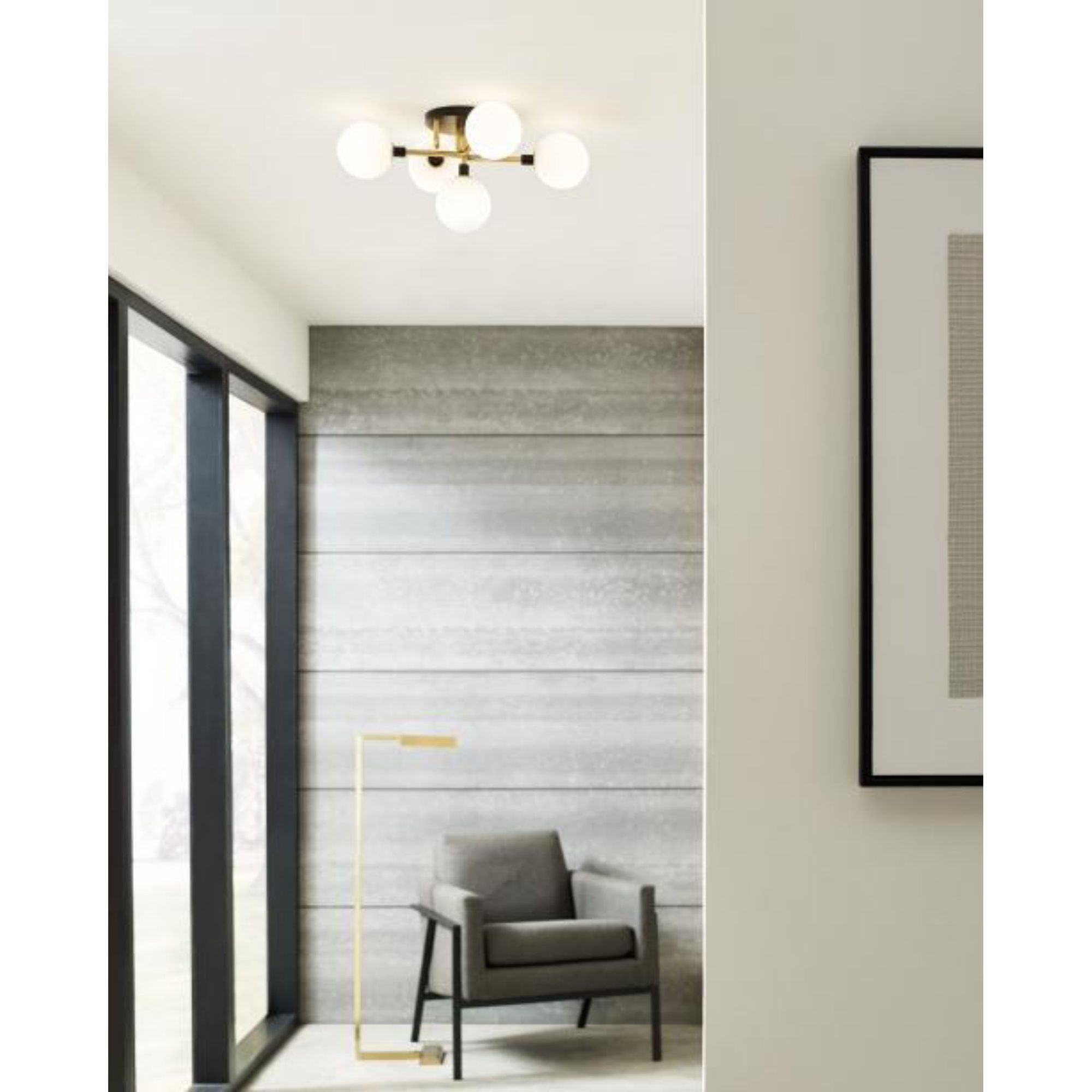 Viaggio Flush Mount Flush & Semi-Flush Mount 5-Light by Sean Lavin