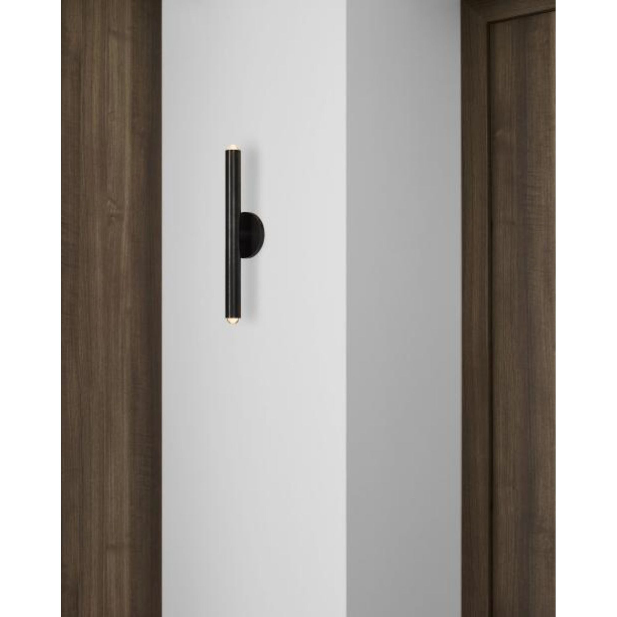 Ebell Medium Wall Sconce 1-Light LED 2700K Dark Bronze by Kelly Wearstler