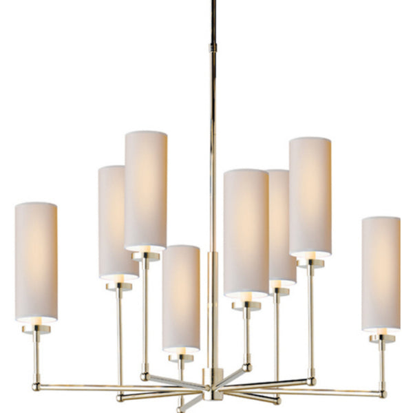 Thomas Natural Ziyi Large in Nickel Chandelier with P Polished O\'Brien