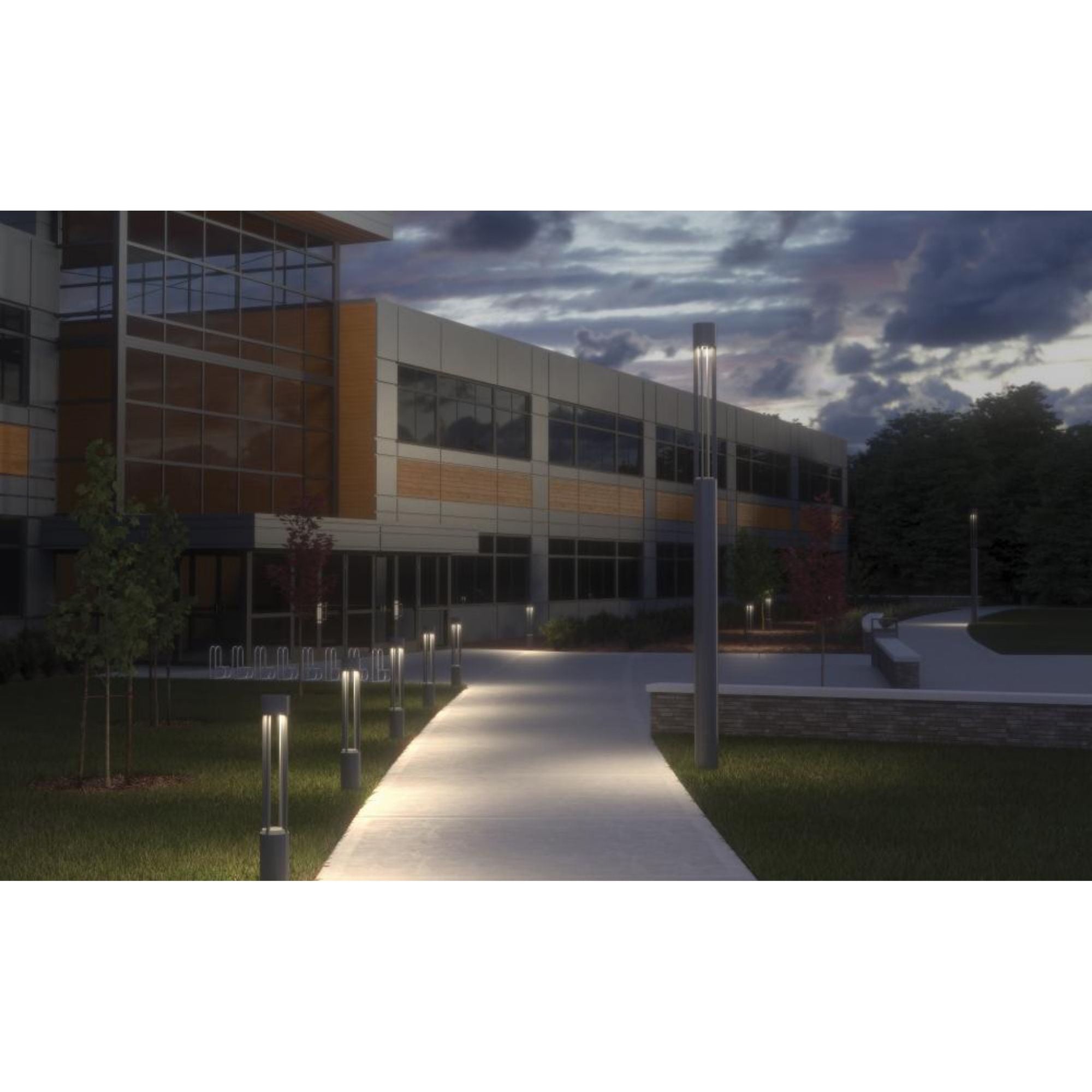 Turbo 42 Outdoor Bollard Outdoor 1-Light LED 3000K Charcoal by Sean Lavin
