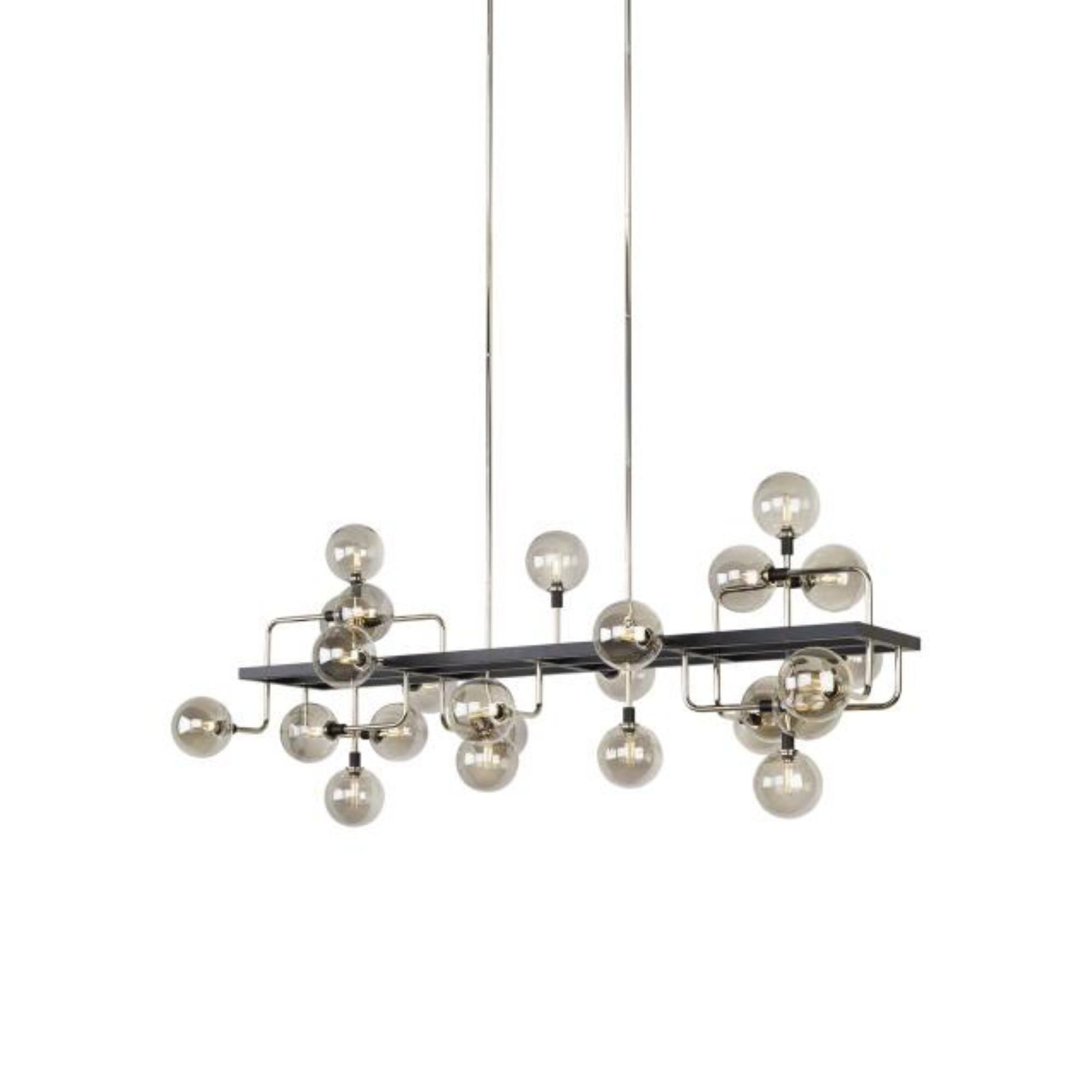 Viaggio Linear Chandelier Linear Suspension 25-Light by Sean Lavin