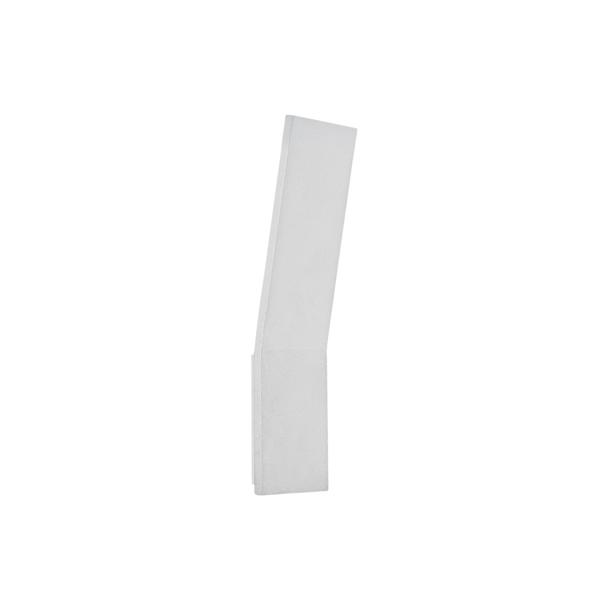 Modern Forms WS-11511-WT 3000K 9.5 Watt Blade LED Wall Sconce in White