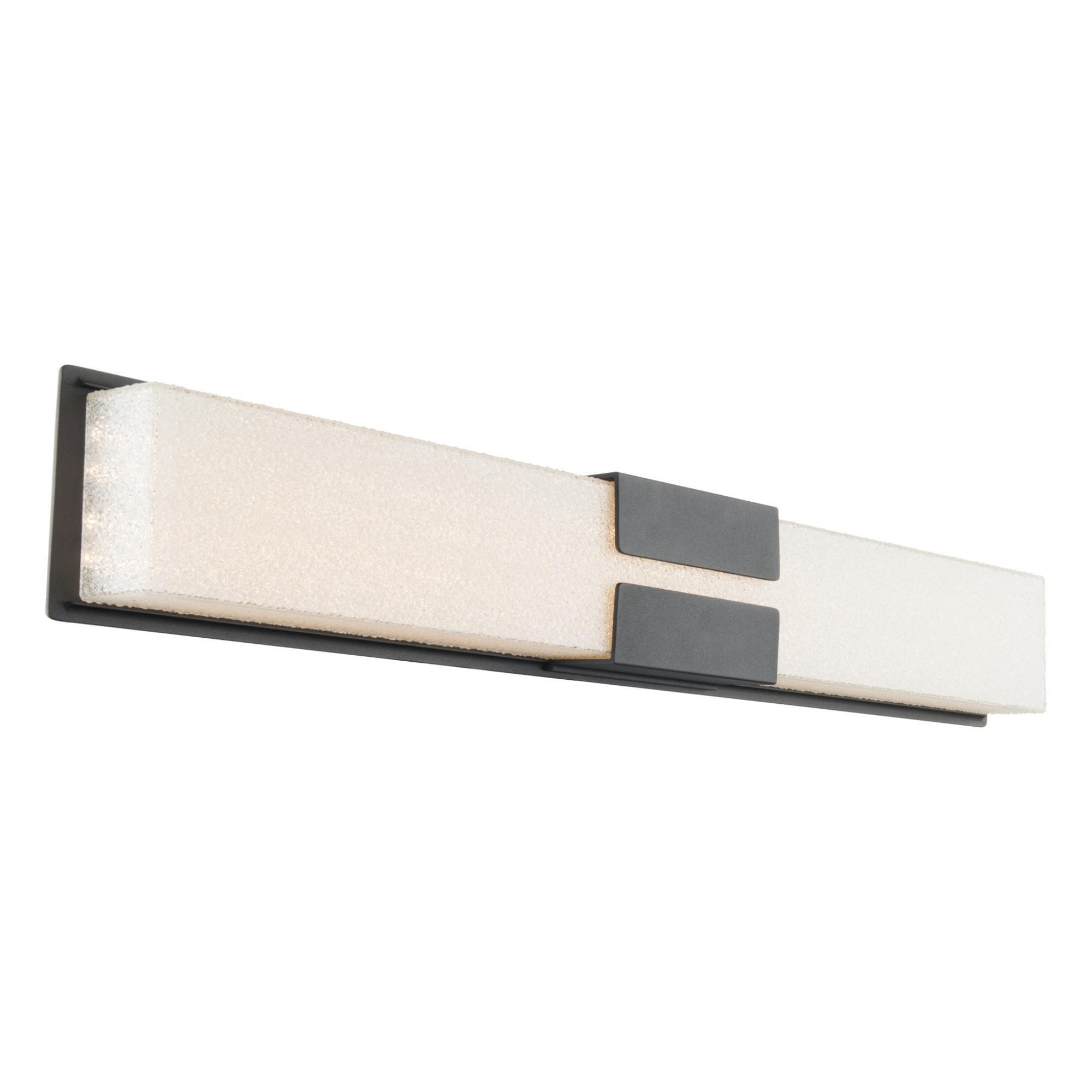 Vodka 37in LED Bathroom Vanity or Wall Light 3500K in Black