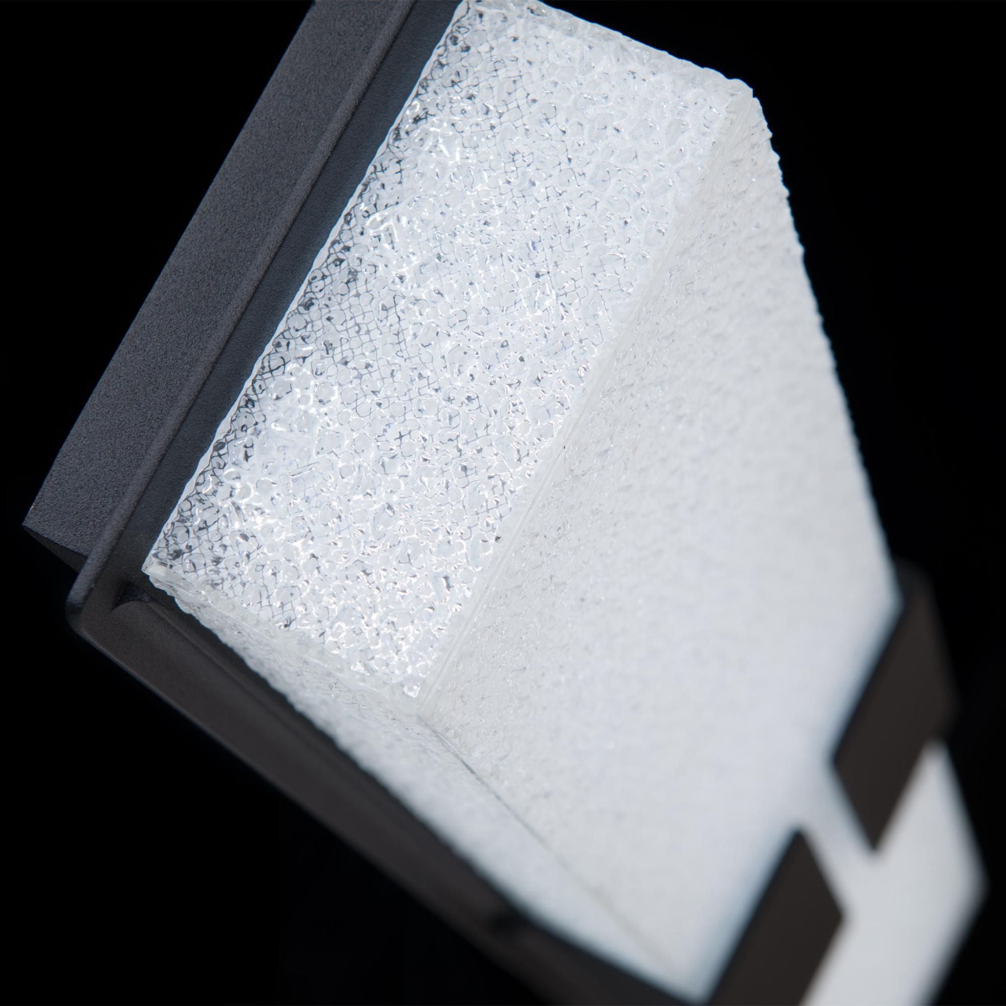 Vodka 37in LED Bathroom Vanity or Wall Light 3500K in Black