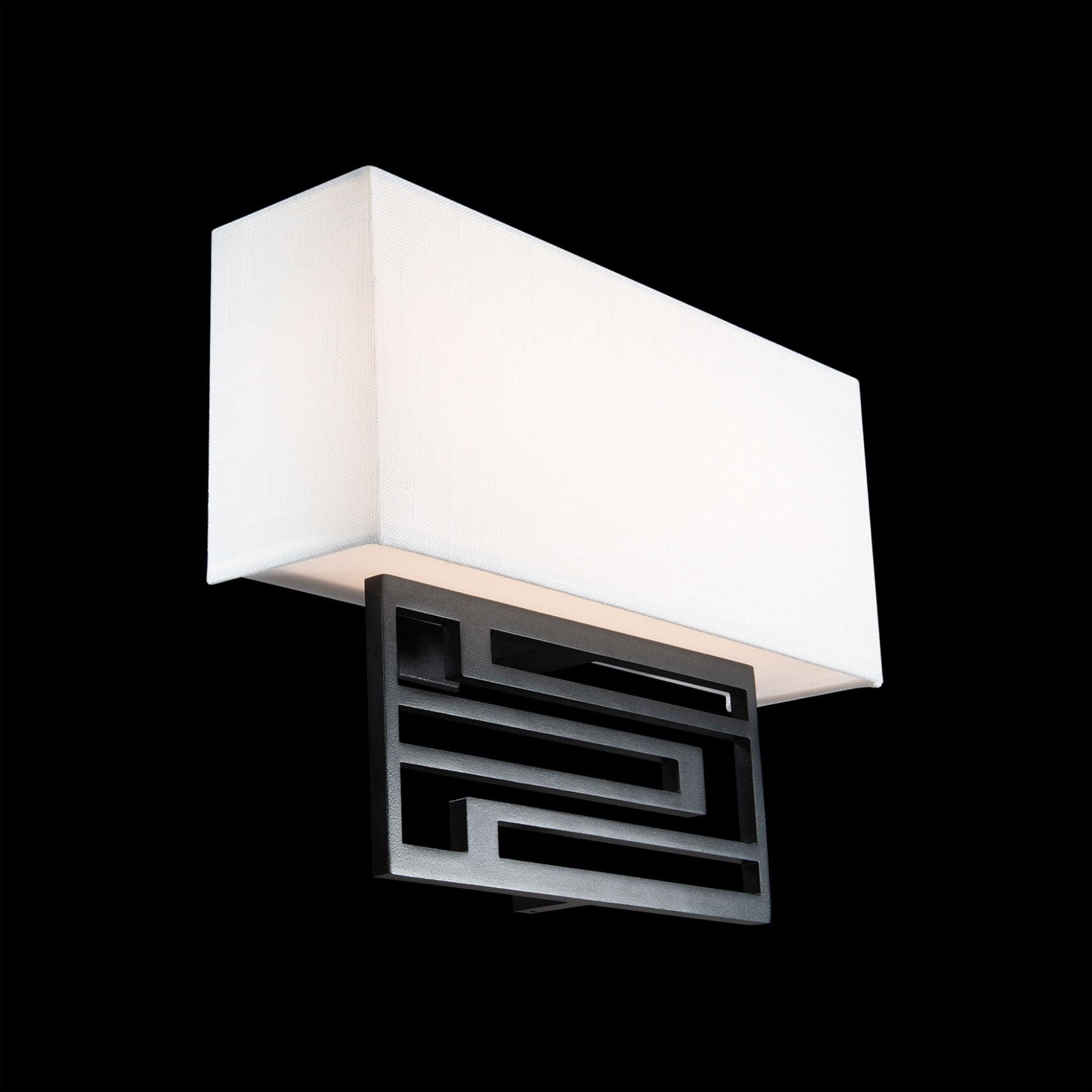 Vander 14in LED Wall Sconce 3-CCT 2700K-3000K-3500K Set to 2700K in Black