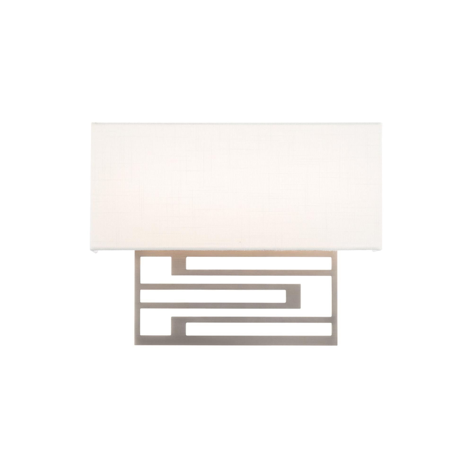 Vander 14in LED Wall Sconce 3-CCT 2700K-3000K-3500K Set to 3500K in Brushed Nickel