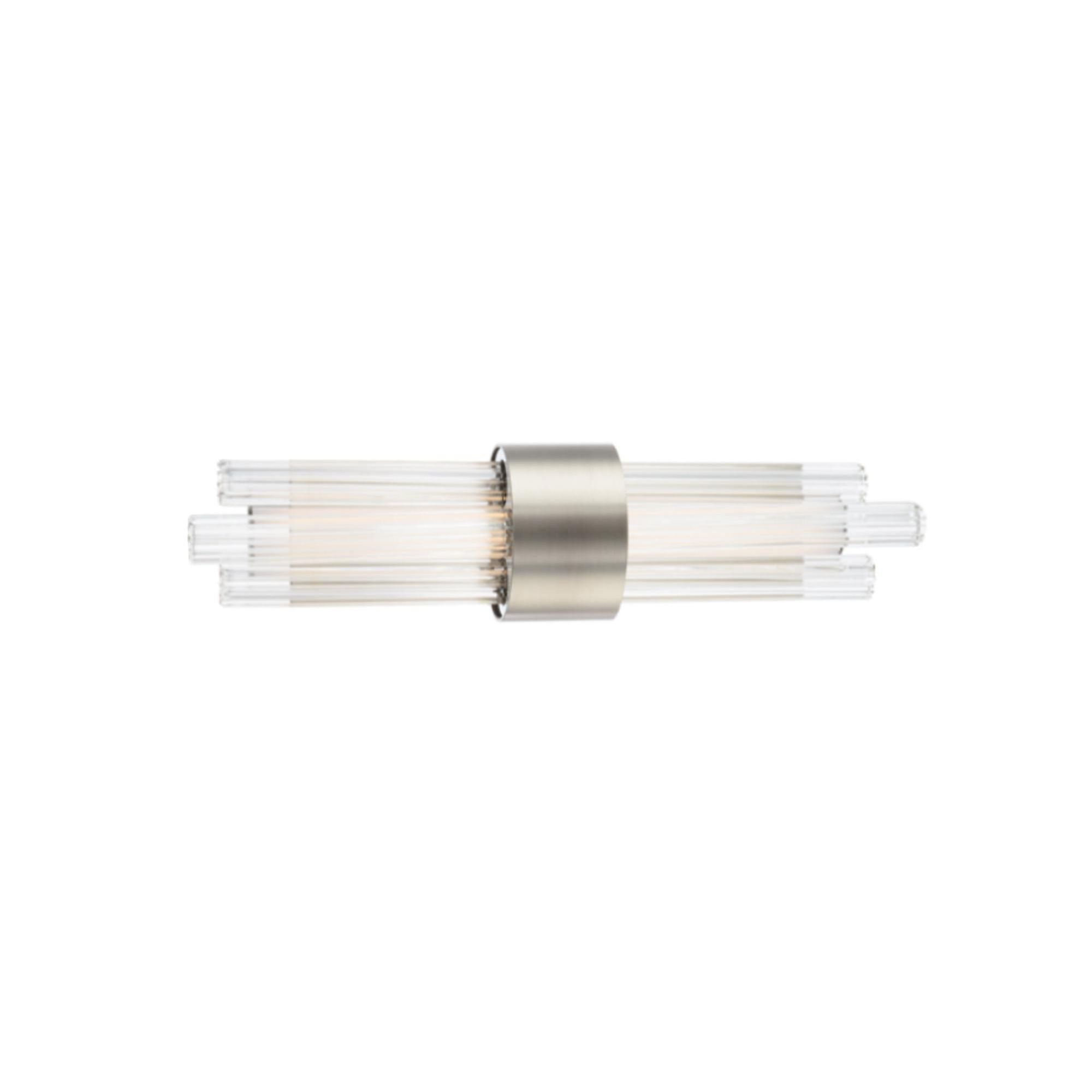 Luzerne 18in LED Bathroom Vanity or Wall Light 3000K in Brushed Nickel