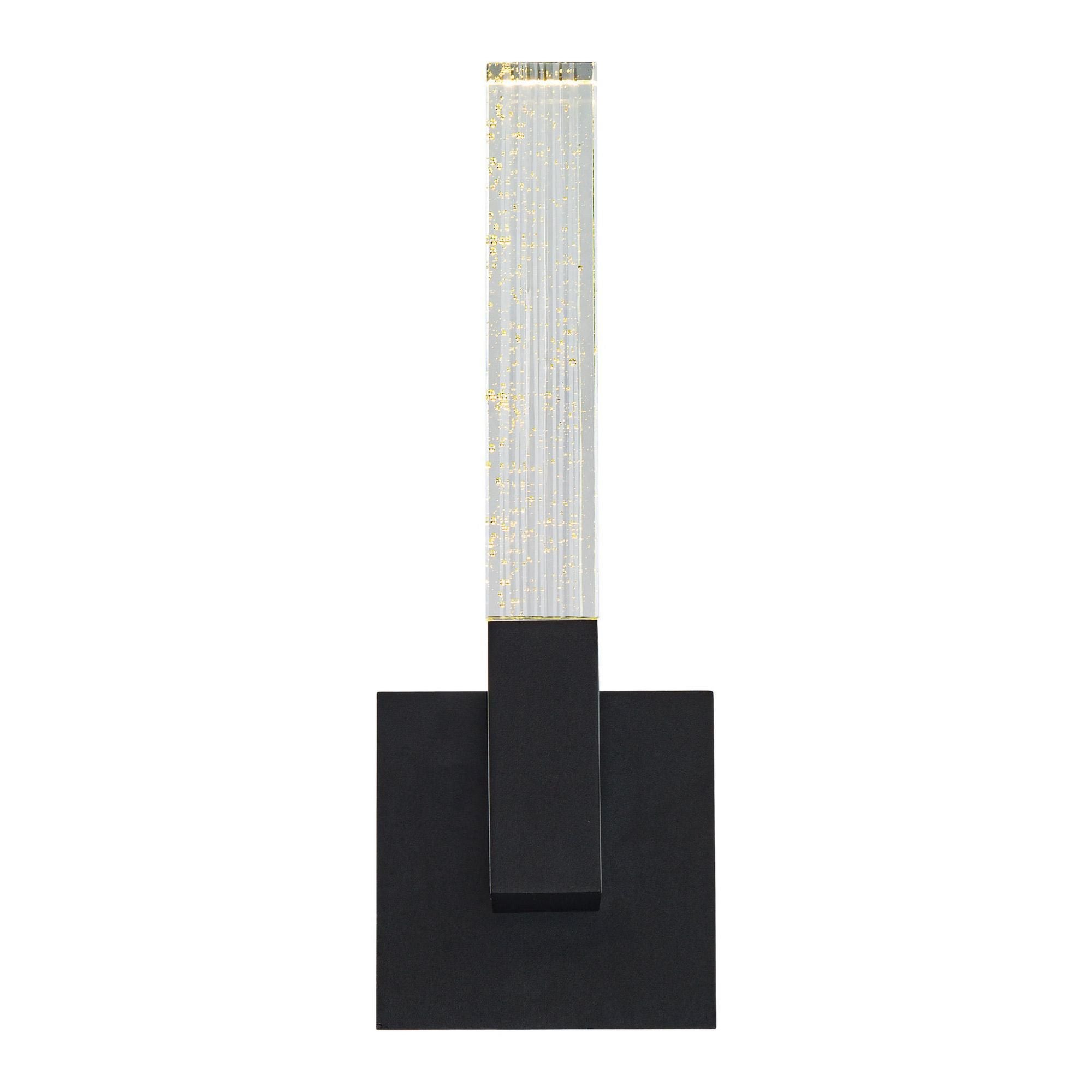 Cinema 15in LED Single Light Wall Sconce 3500K in Black