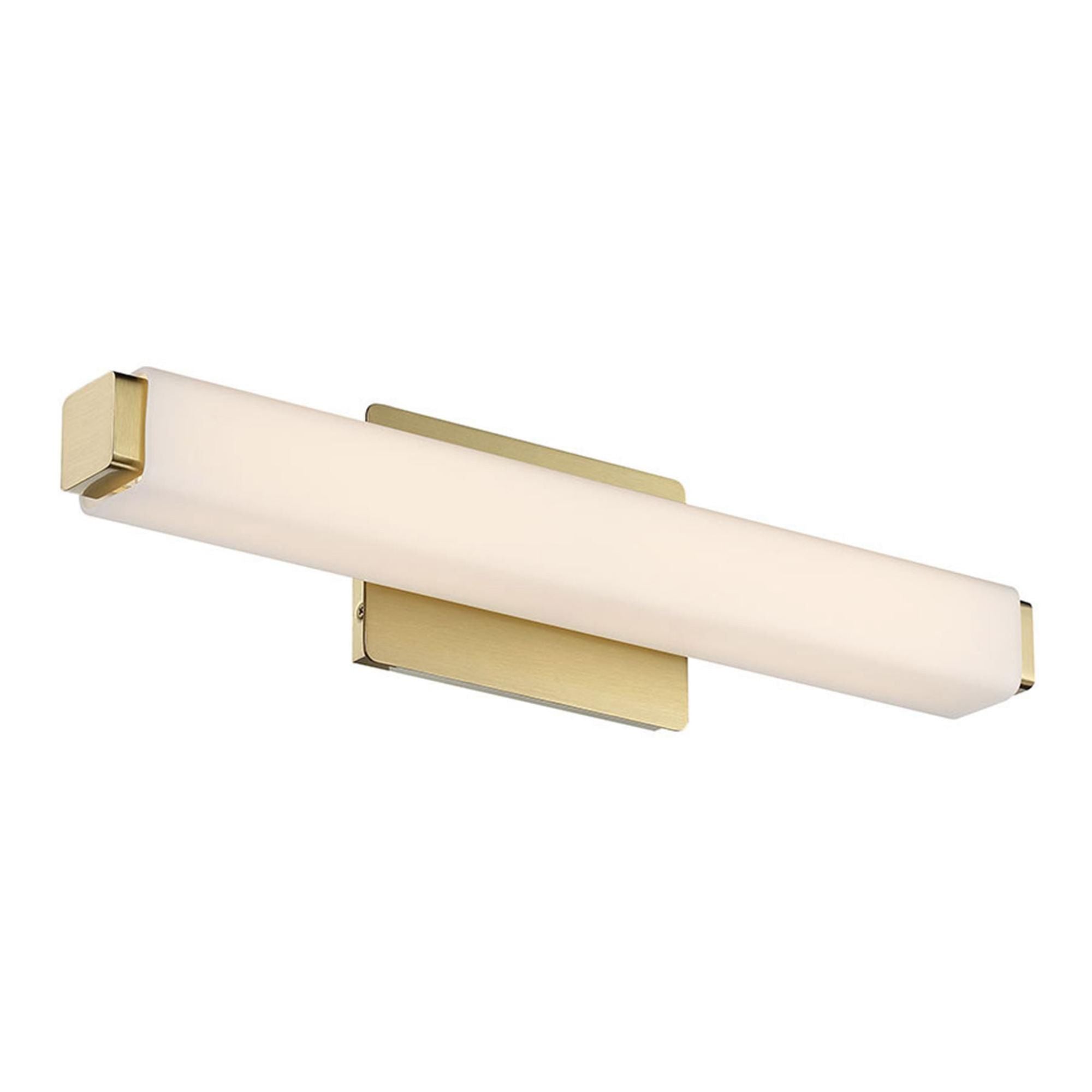 Vogue 20in LED Bathroom Vanity or Wall Light 2700K in Brushed Brass