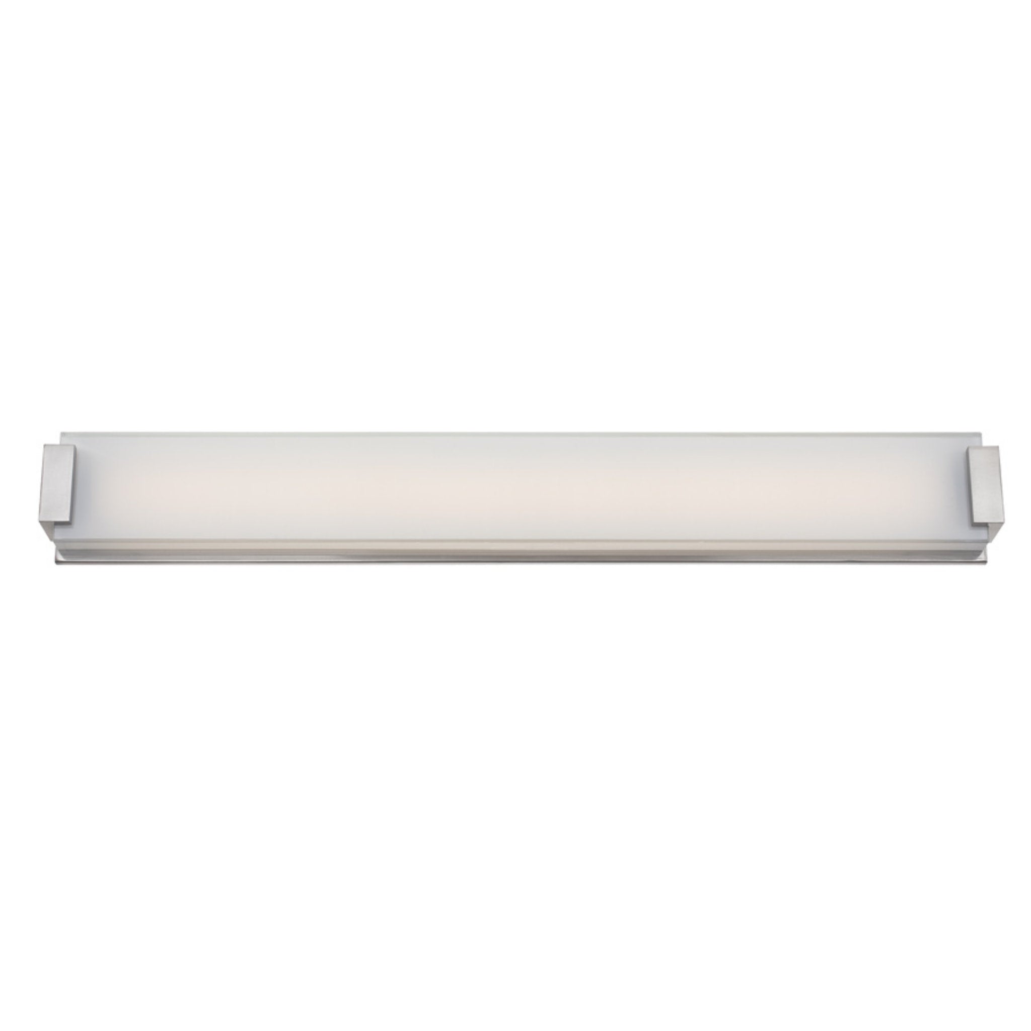 Modern Forms WS-3240-BN 3000K 82 Watt Polar LED Bathroom Vanity & Wall Light in Brushed Nickel
