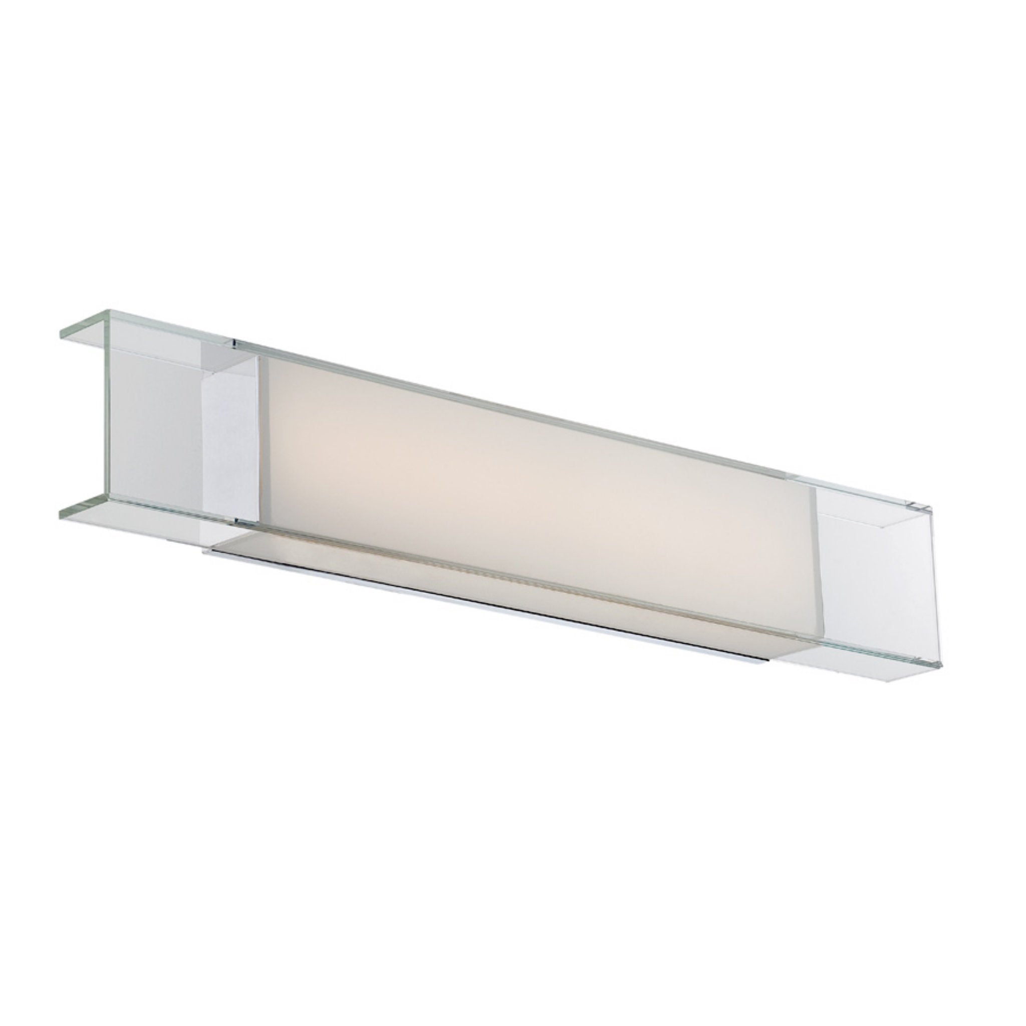 Modern Forms WS-3428-CH 3000K 36.5 Watt Cloud LED Bathroom Vanity & Wall Light in Chrome