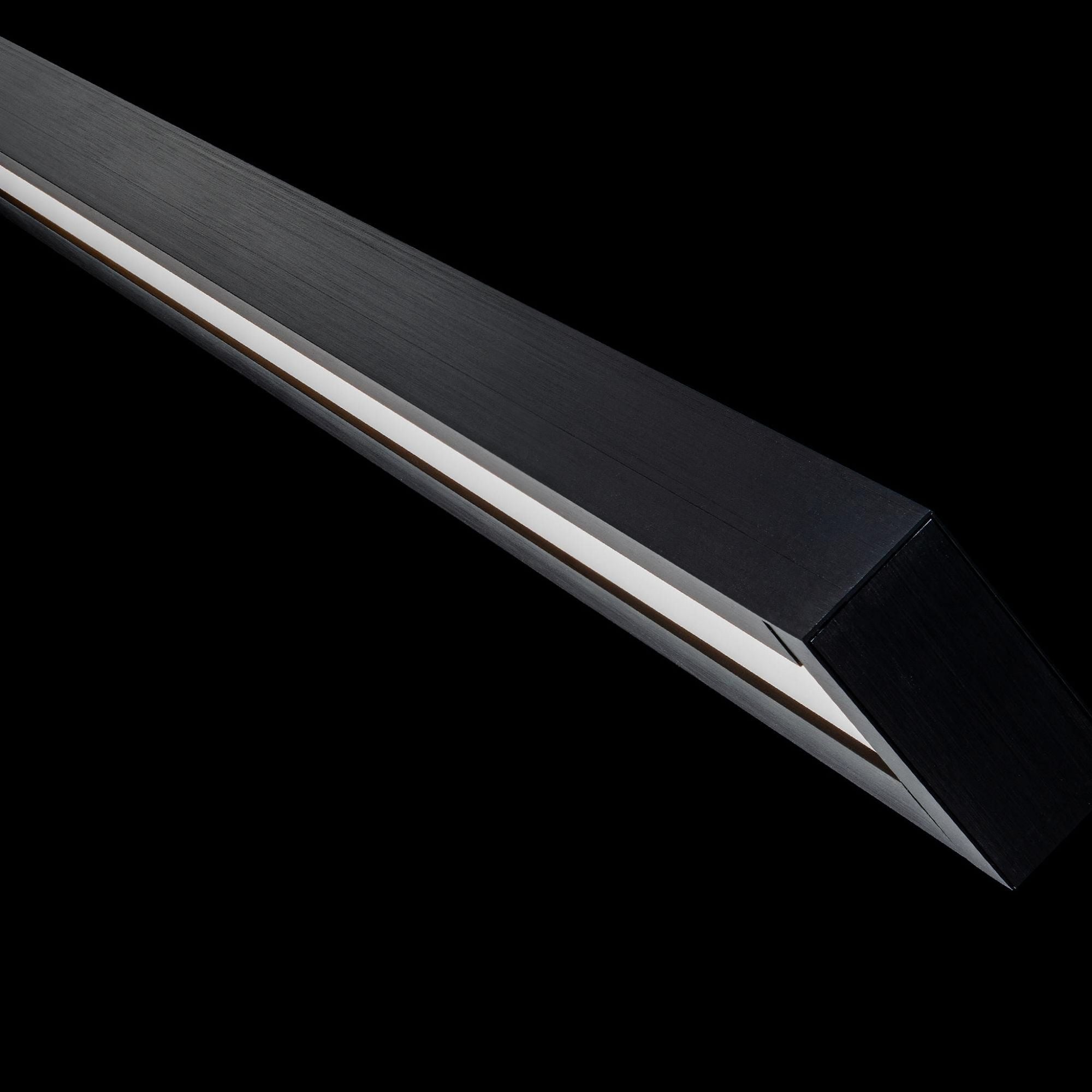 Open Bar 27in LED Bathroom Vanity or Wall Light 3-CCT 2700K-3000K-3500K Set to 3500K in Black