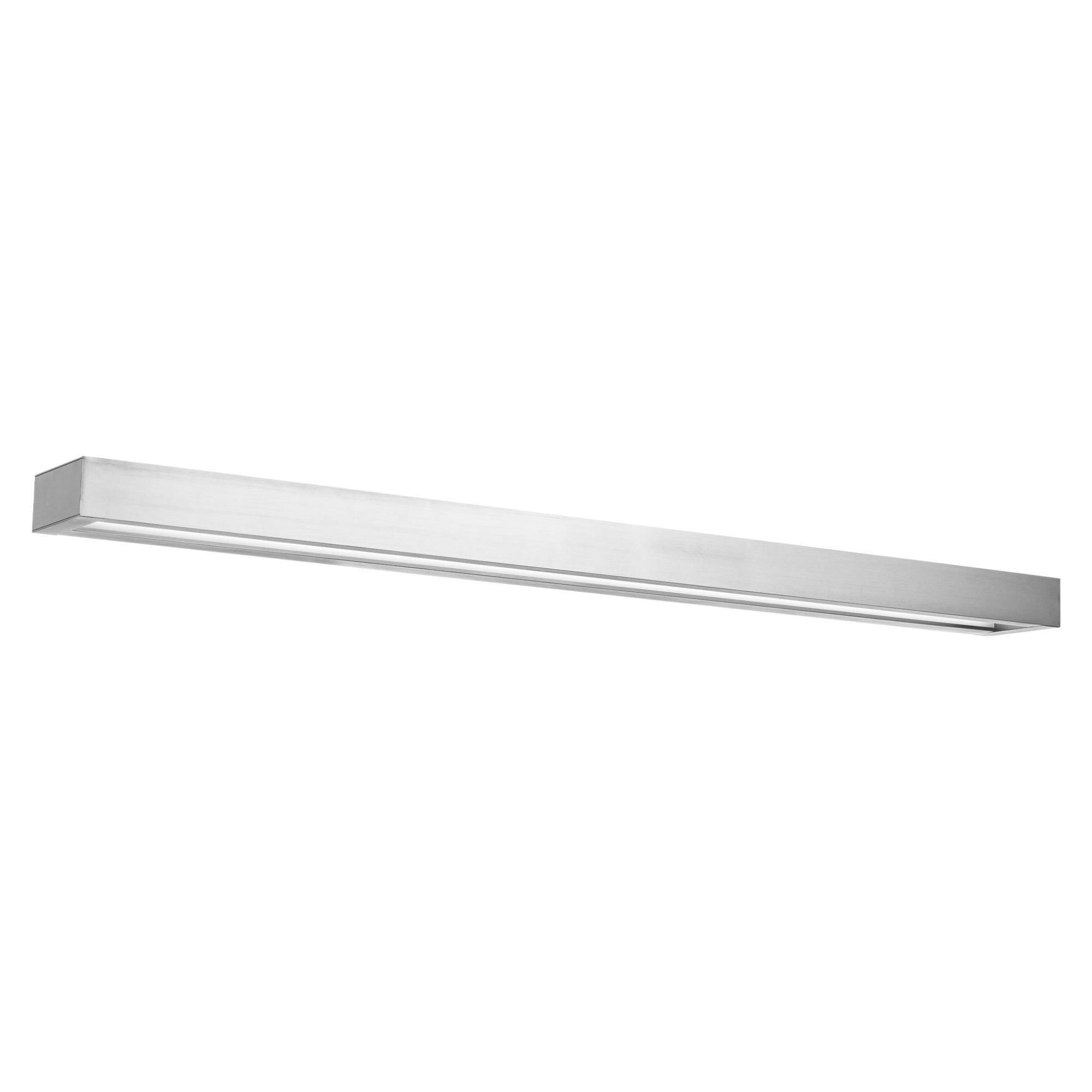 Open Bar 37in LED Bathroom Vanity or Wall Light 3-CCT 2700K-3000K-3500K Set to 3000K in Brushed Nickel