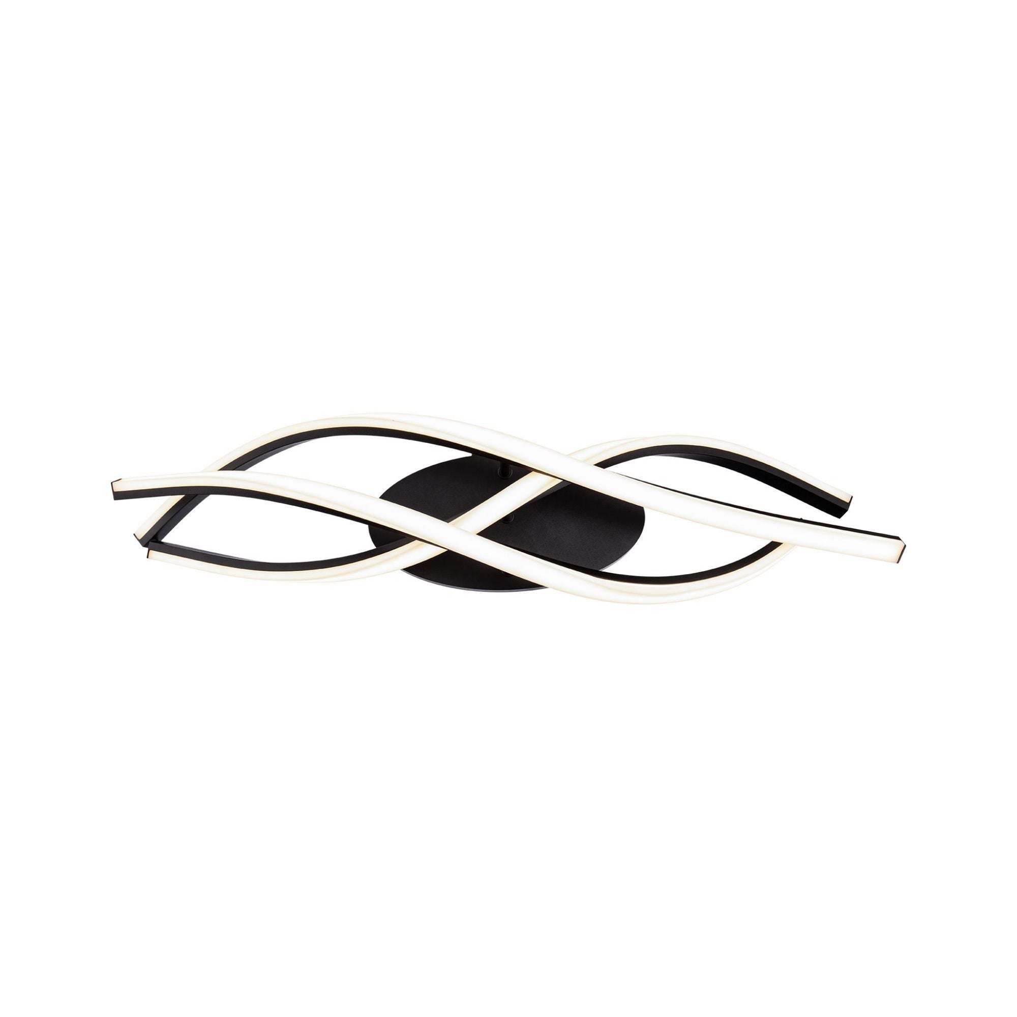 Lior 29in LED Bath Vanity & Wall Light 3000K in Black