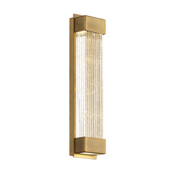 Modern Forms WS-58814-AB 3500K 16 Watt Tower LED Wall Sconce in Aged Brass