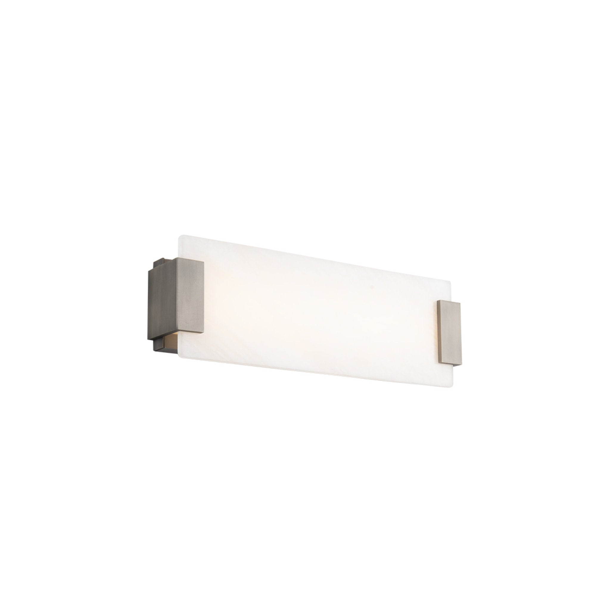 Modern Forms WS-60018-BN 3000K 22.395 Watt Quarry LED Bathroom Vanity & Wall Light in Brushed Nickel