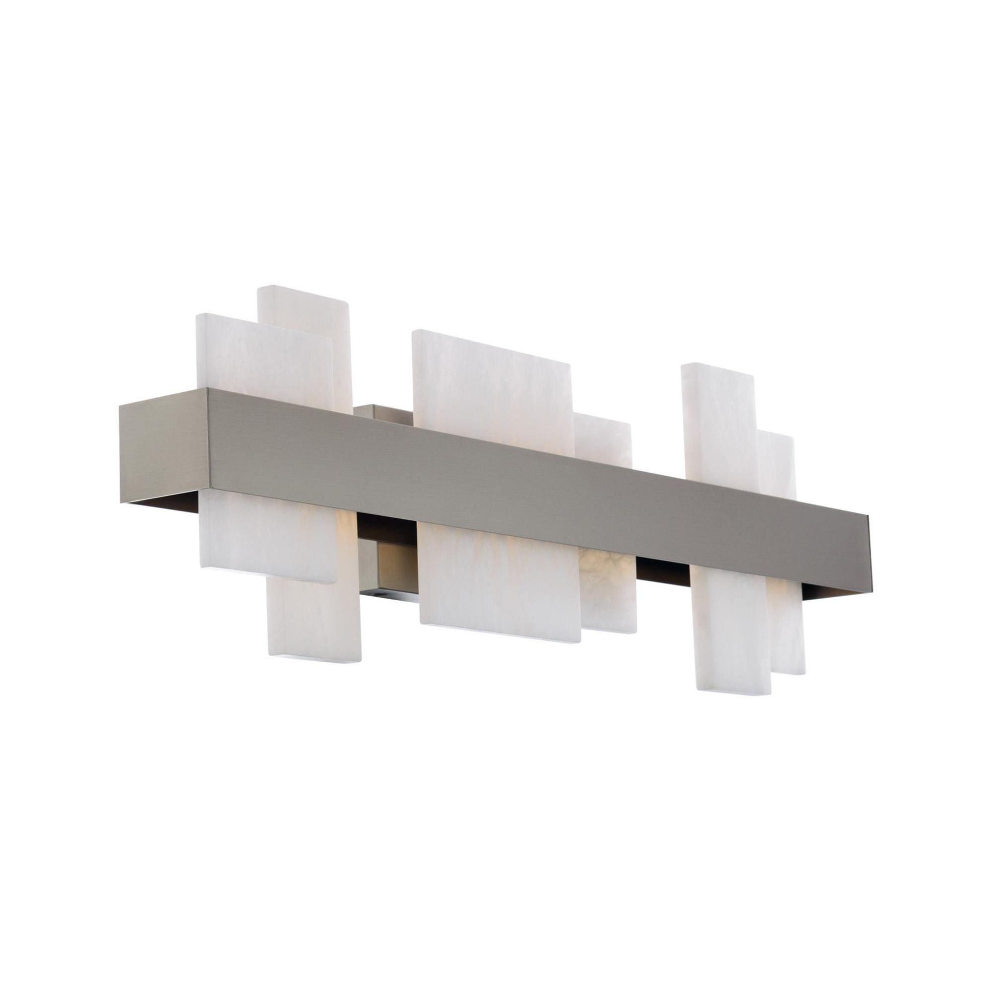 Acropolis 27in LED Bath Vanity & Wall Light 3000K in Brushed Nickel