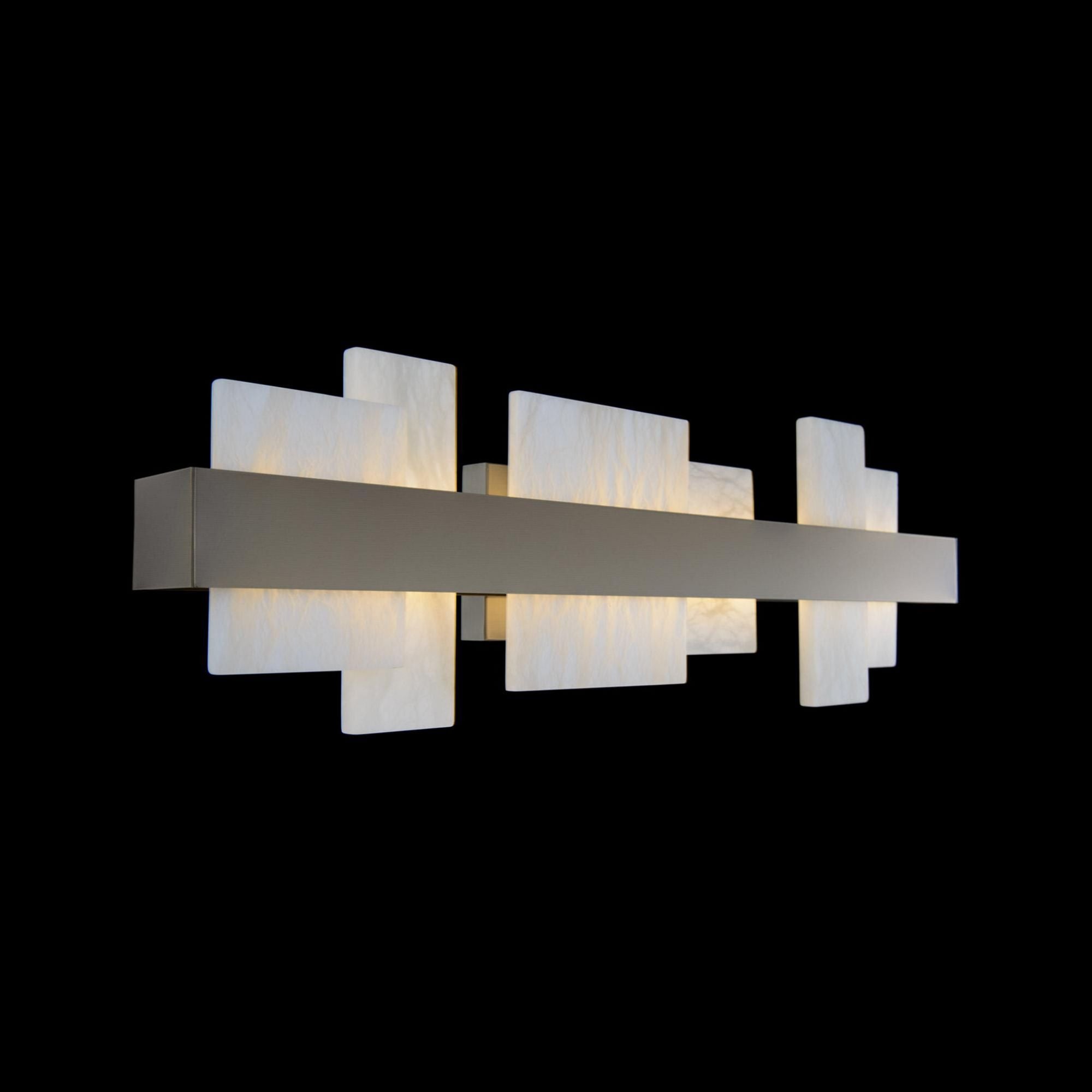 Acropolis 27in LED Bath Vanity & Wall Light 3000K in Brushed Nickel