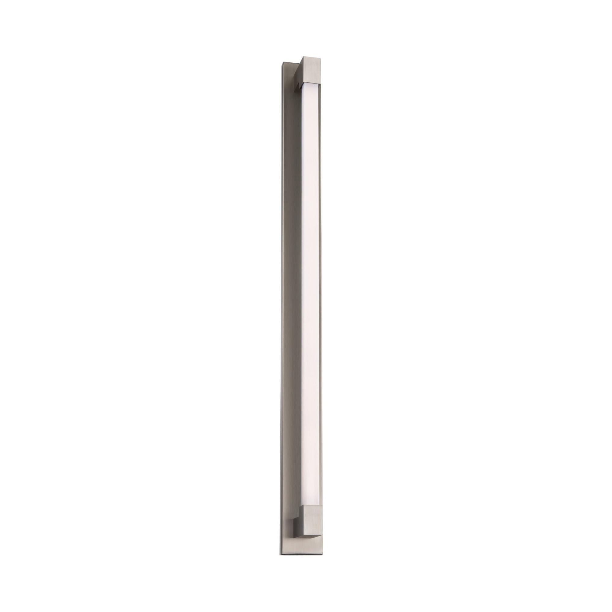Barre 37in LED Bath Vanity & Wall Light 3-CCT 2700K-3000K-3500K Set to 3000K in Brushed Nickel