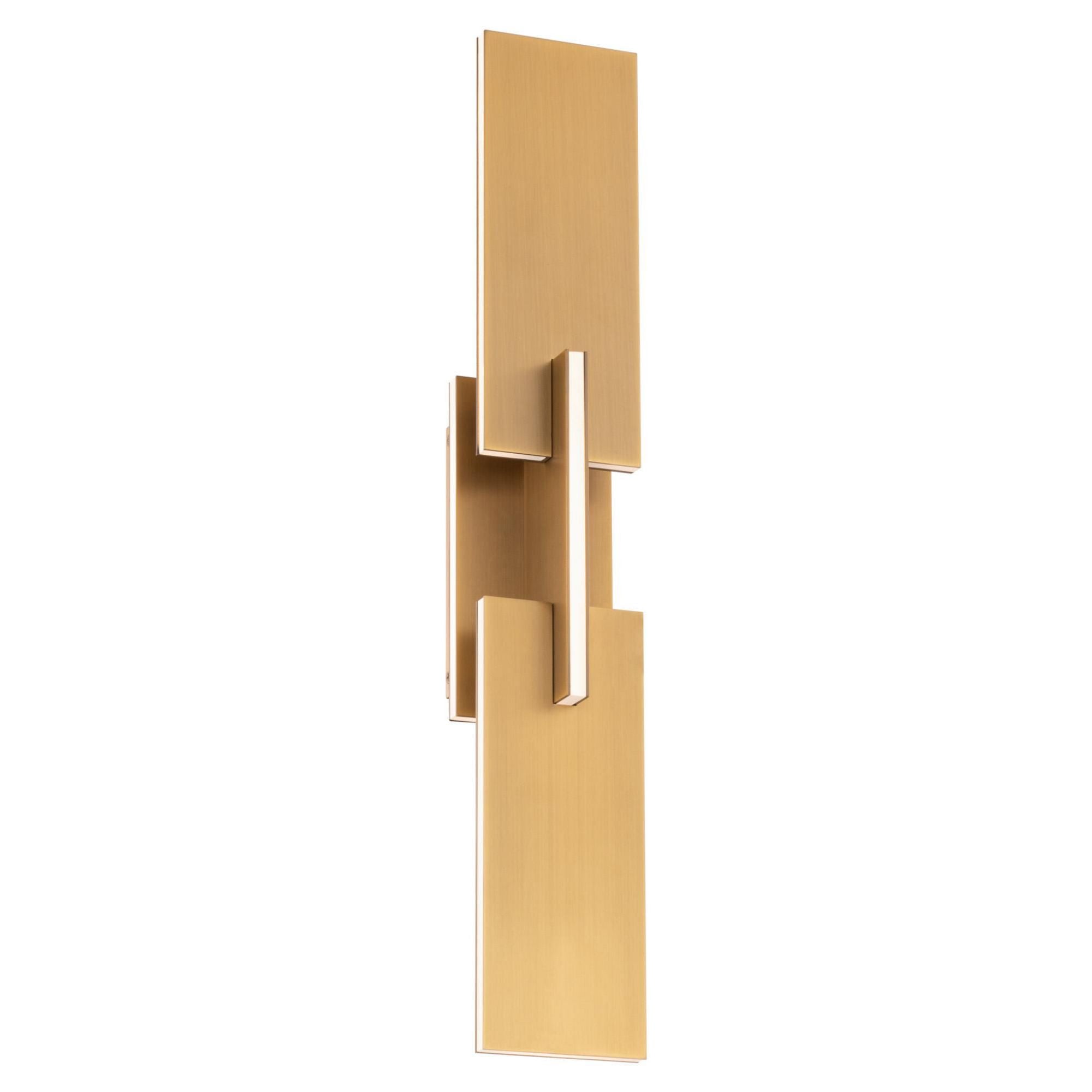 Amari 22in LED Wall Sconce 3000K in Aged Brass