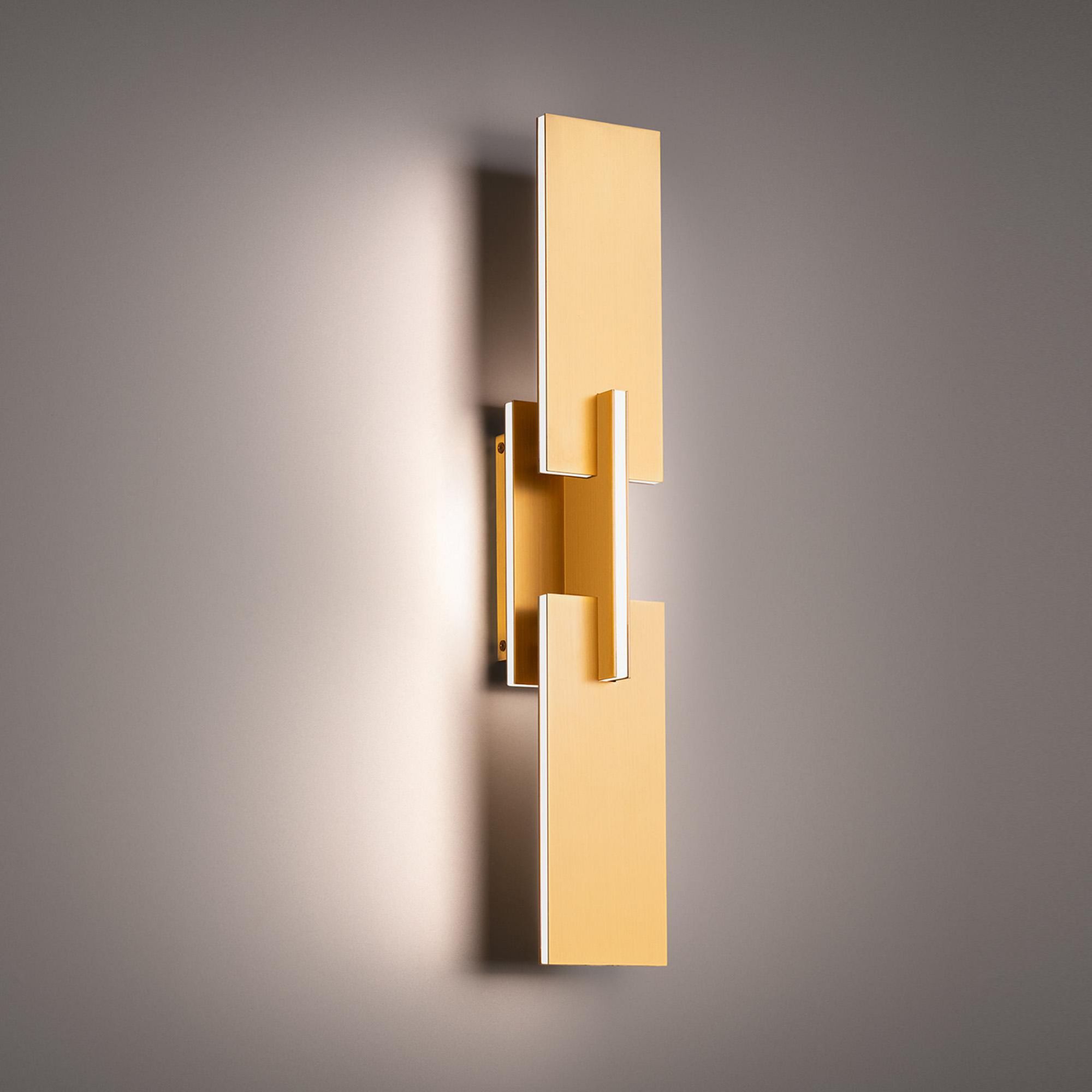 Amari 22in LED Wall Sconce 3000K in Aged Brass