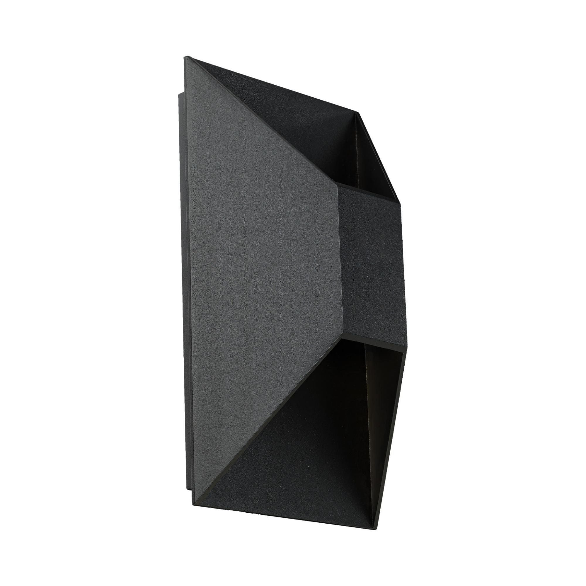 Maglev 10in LED Indoor or Outdoor Wall Light 3-CCT 3000K-3500K-4000K Set to 3000K in Black