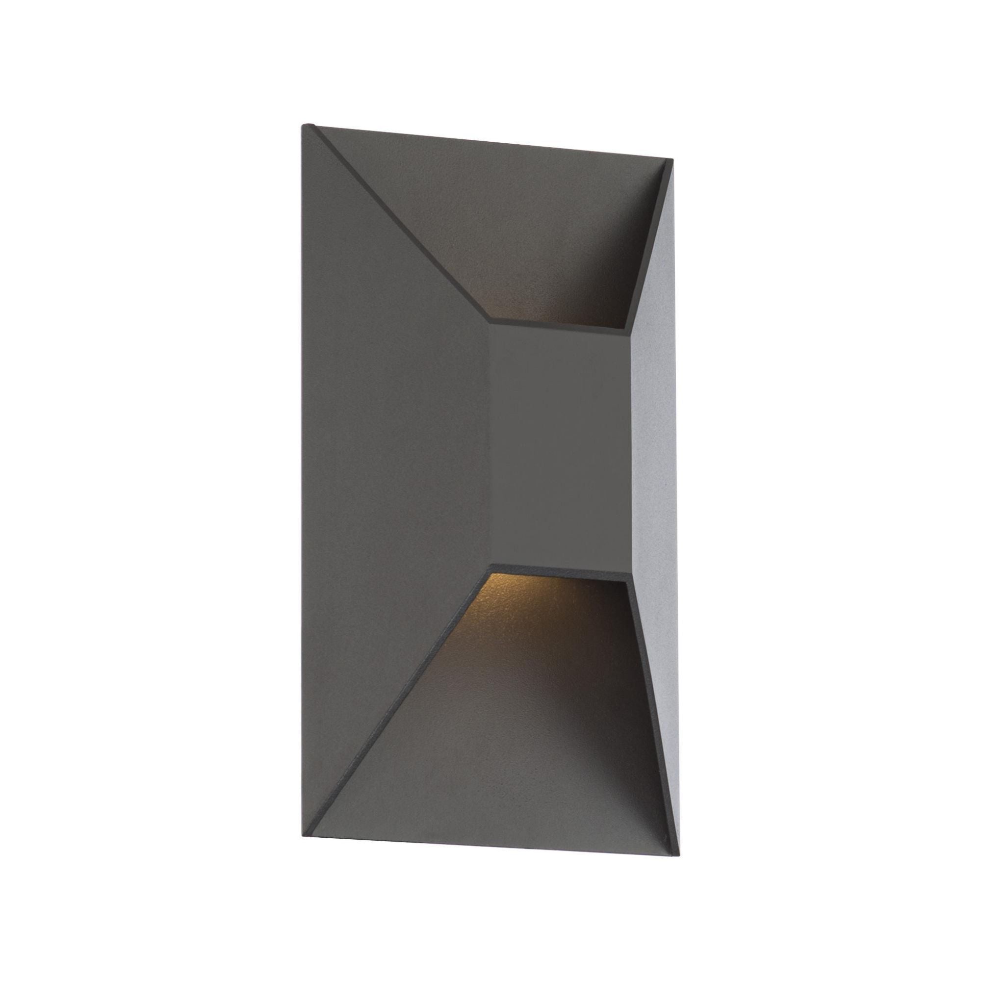 Maglev 10in LED Indoor or Outdoor Wall Light 3-CCT 3000K-3500K-4000K Set to 3000K in Bronze