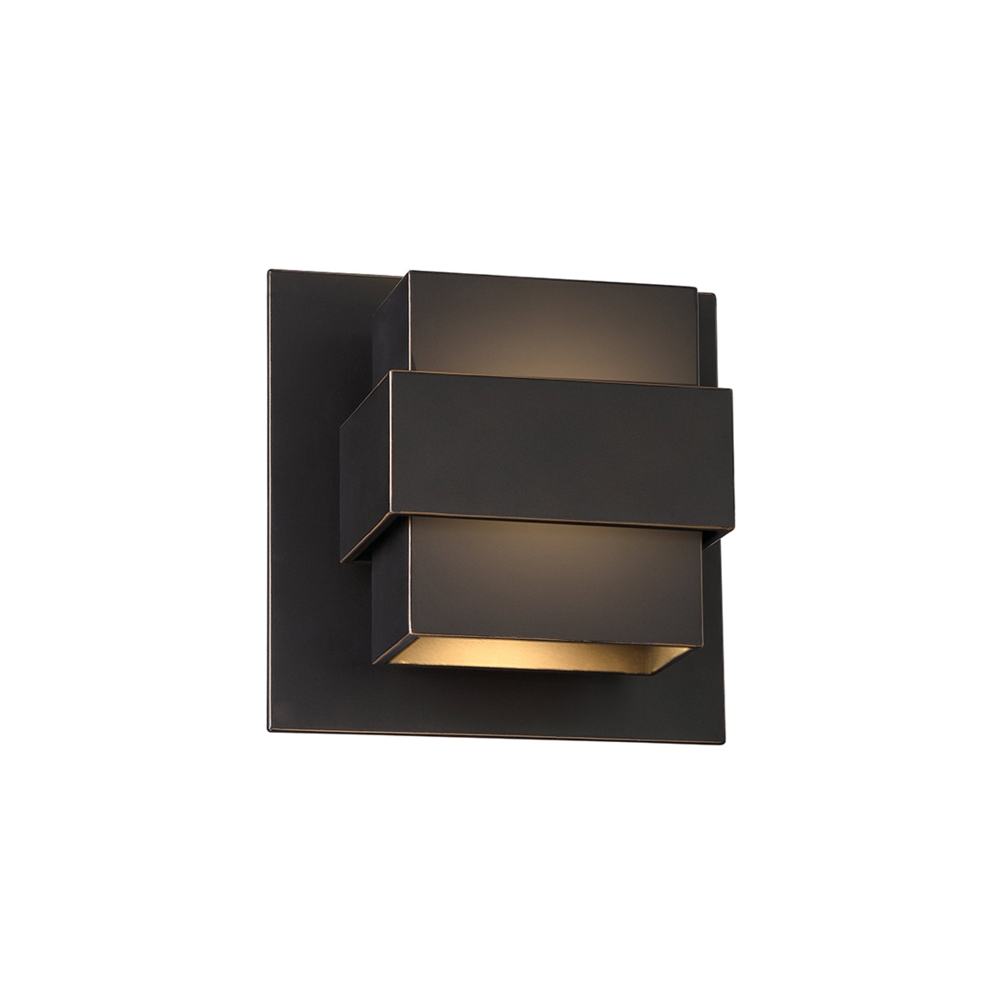 Modern Forms WS-W30507-ORB 3000K 12 Watt Pandora LED Wall Light in Oil Rubbed Bronze