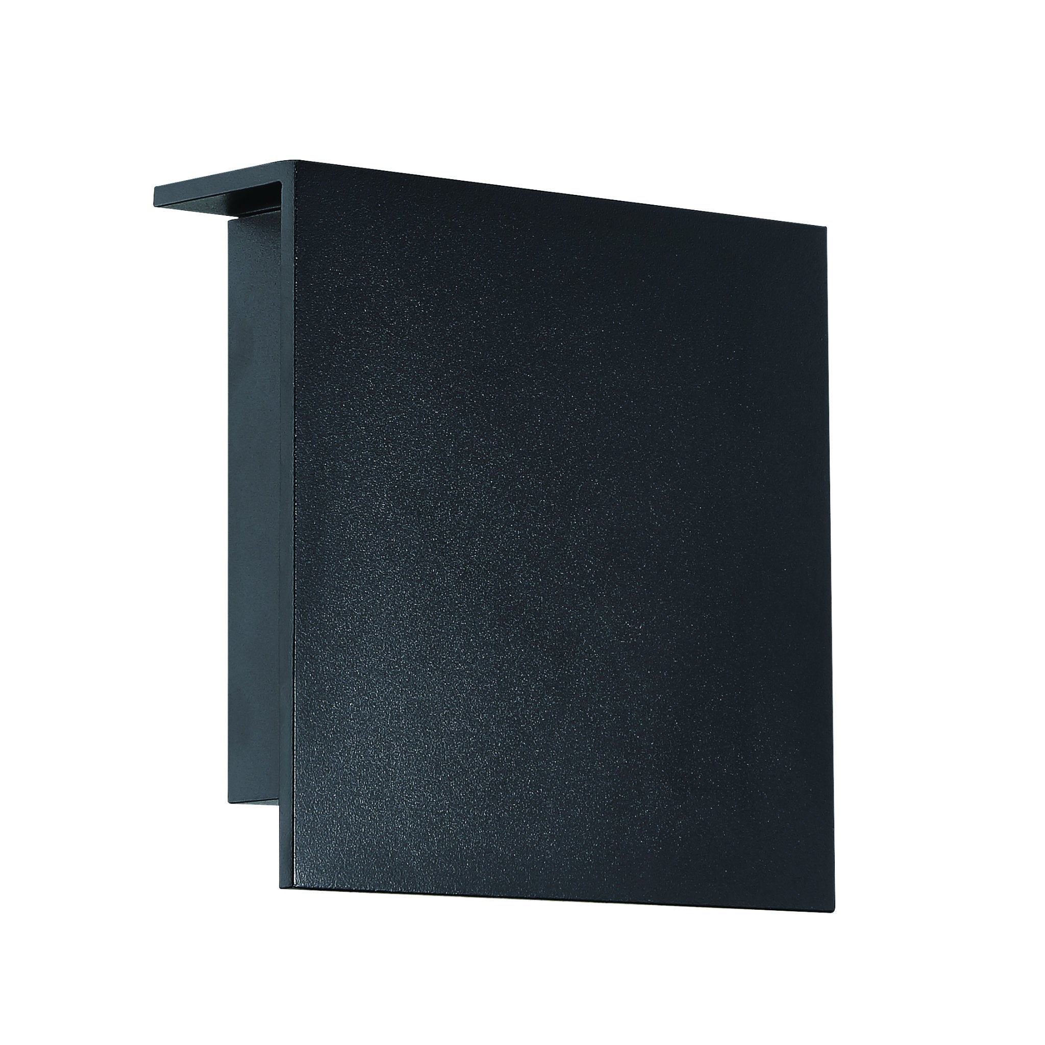 Modern Forms WS-W38608-BK 3000K 11 Watt Square LED Outdoor Wall Light in Black