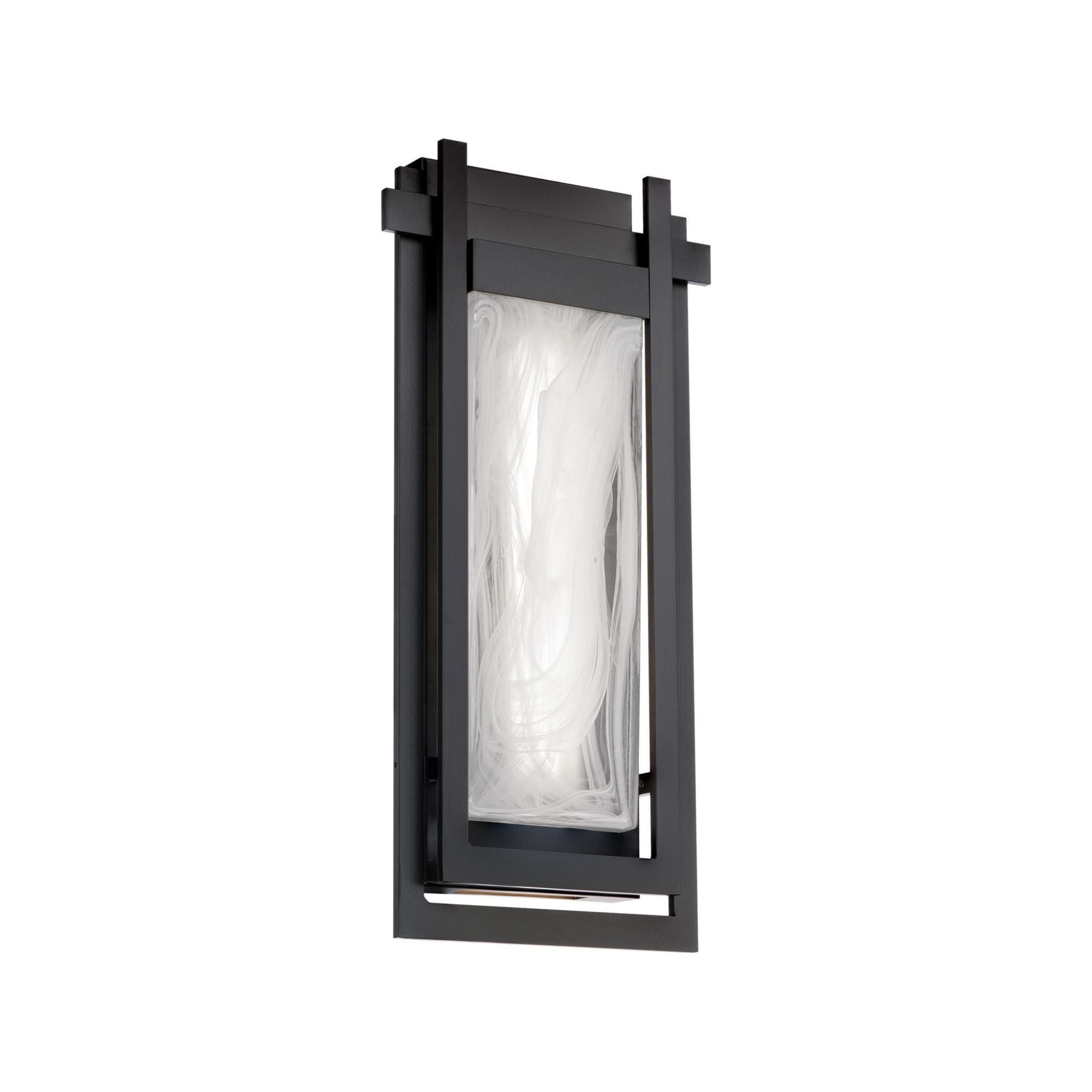 Haze 16in LED Outdoor Wall Light 3000K in Black