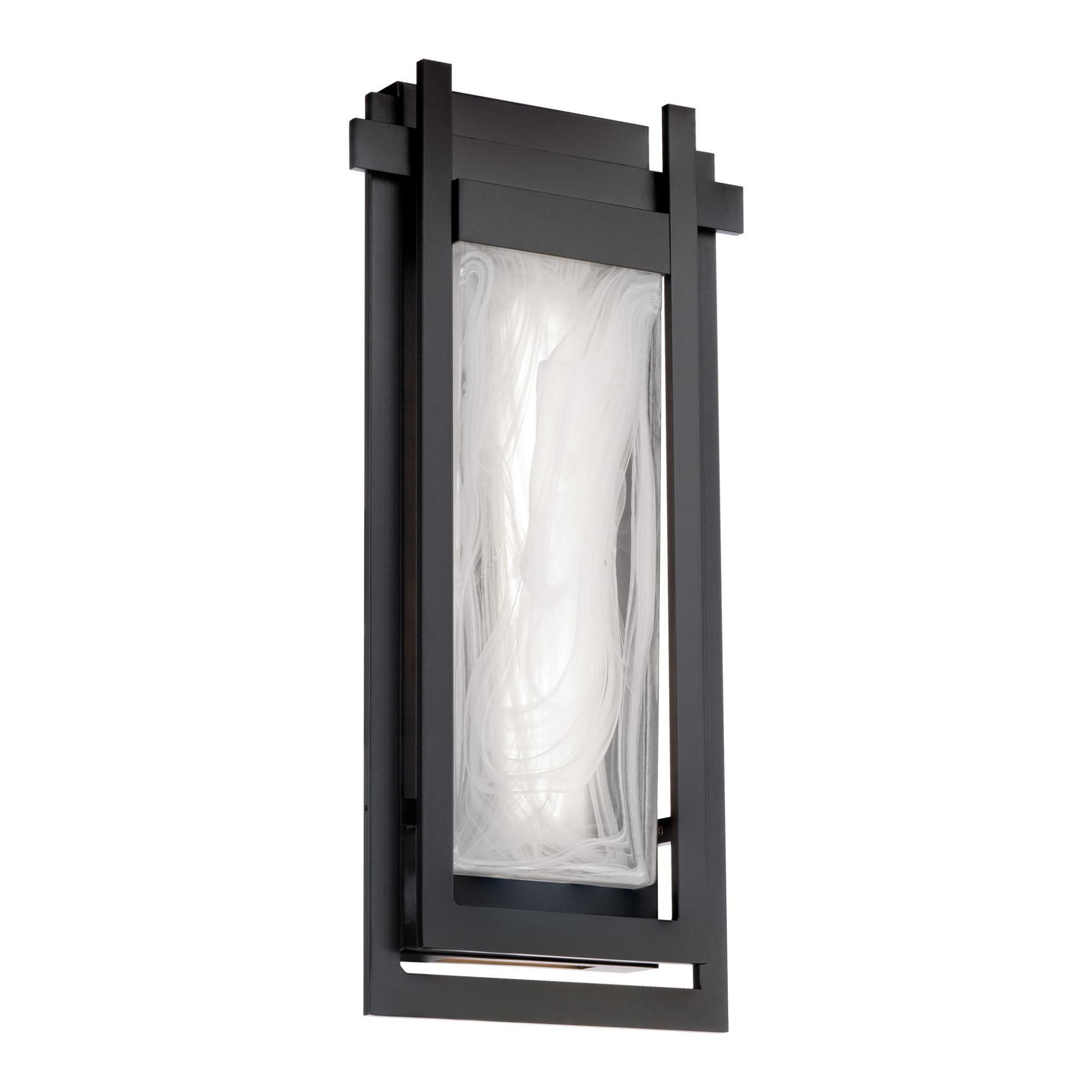 Haze 22in LED Outdoor Wall Light 3000K in Black