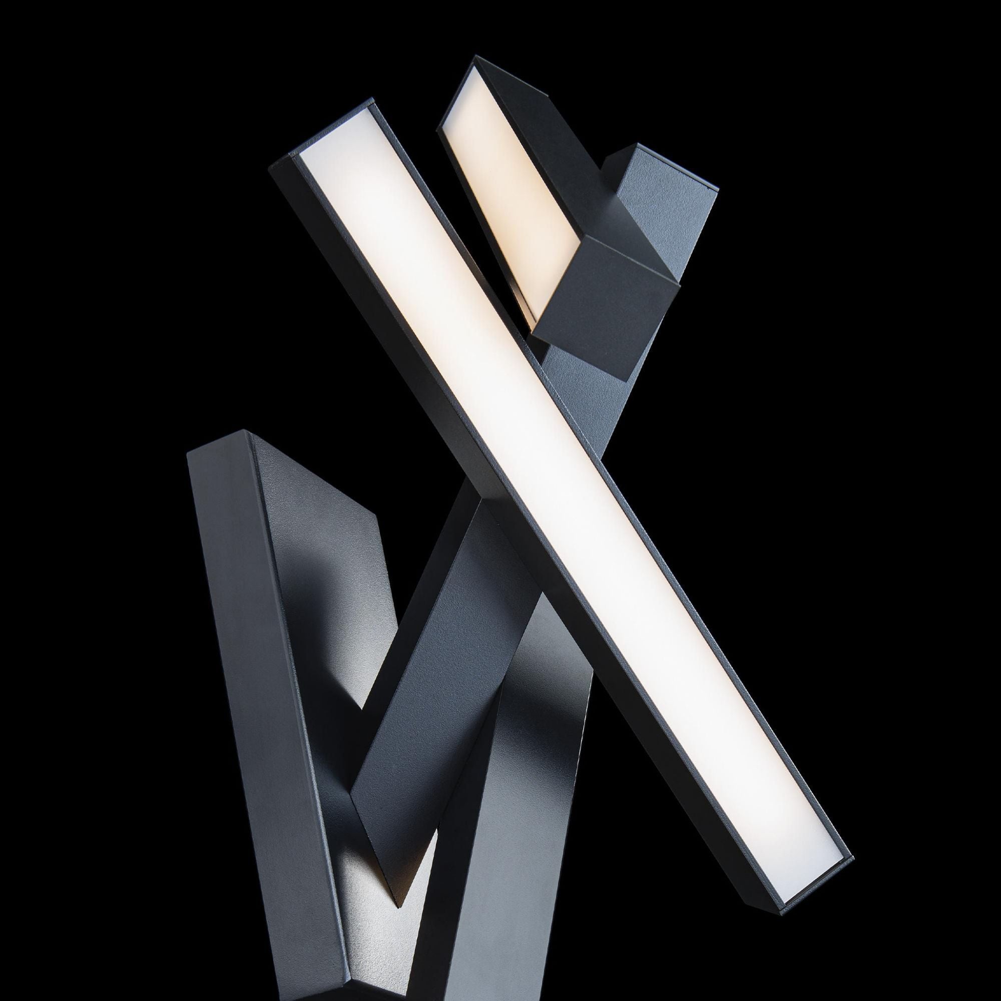 Chaos 24in LED Indoor or Outdoor Wall Sconce 3000K in Black