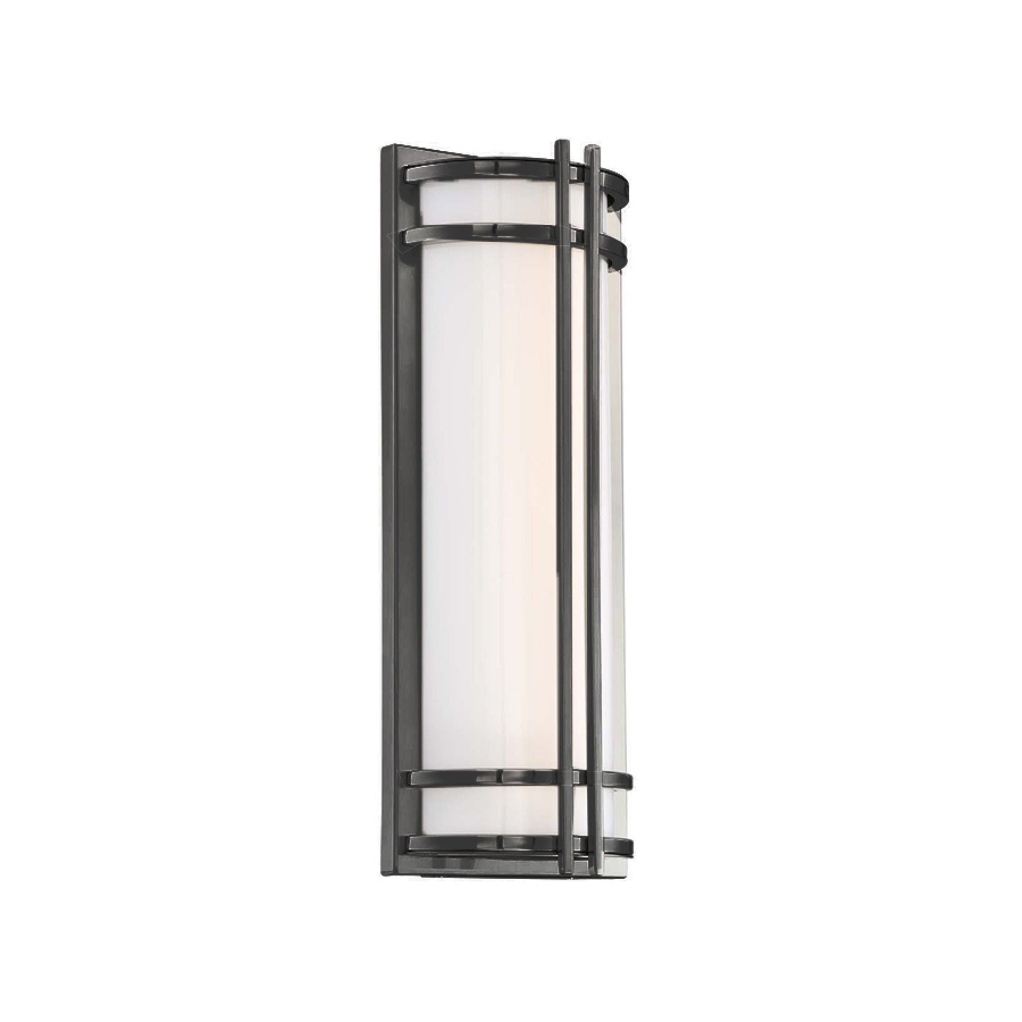 Modern Forms WS-W68618-BZ 3000K 19 Watt Skyscraper LED Outdoor Wall Light in Bronze