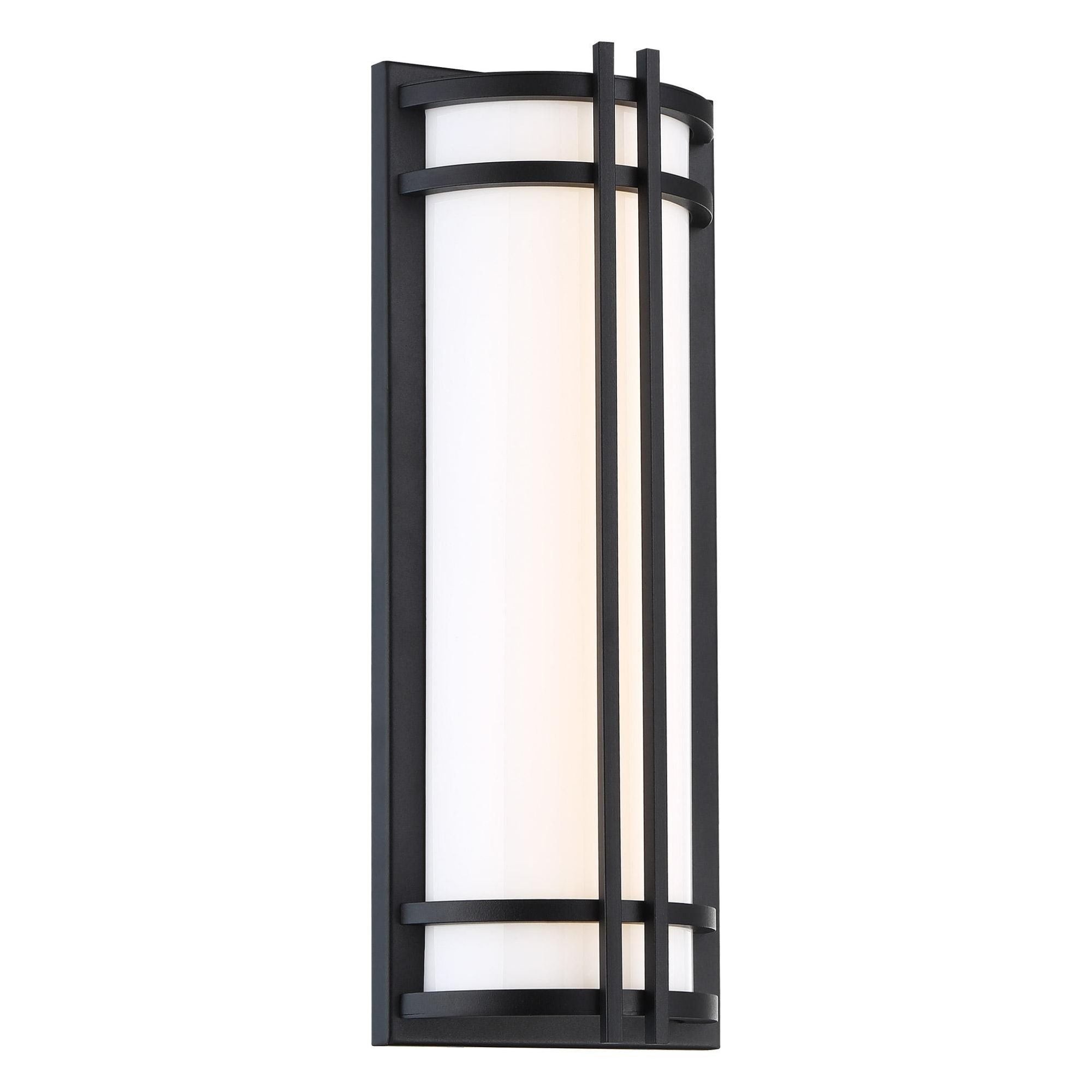 Skyscraper 18in LED Indoor or Outdoor Wall Light 2700K in Black