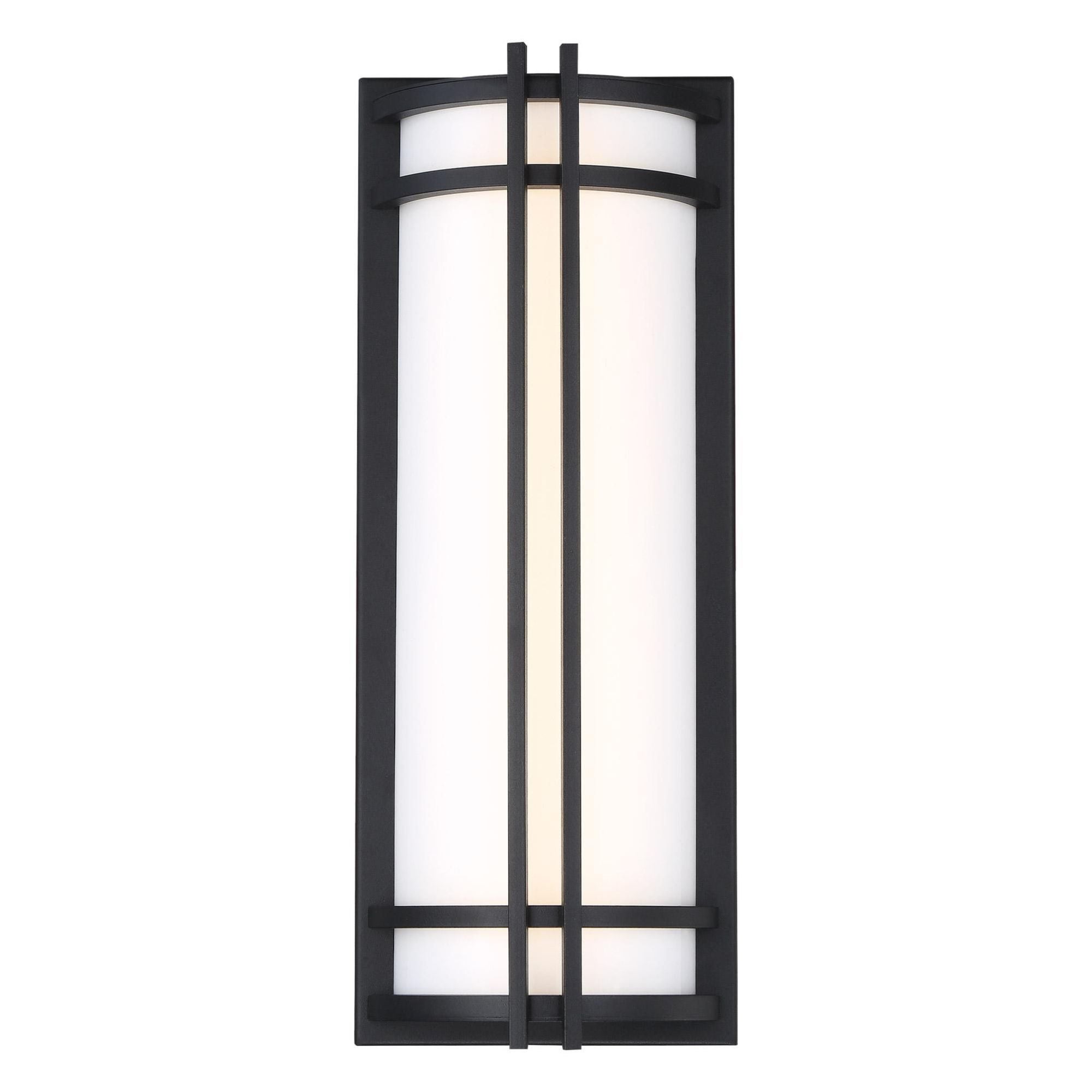 Skyscraper 18in LED Indoor or Outdoor Wall Light 2700K in Black