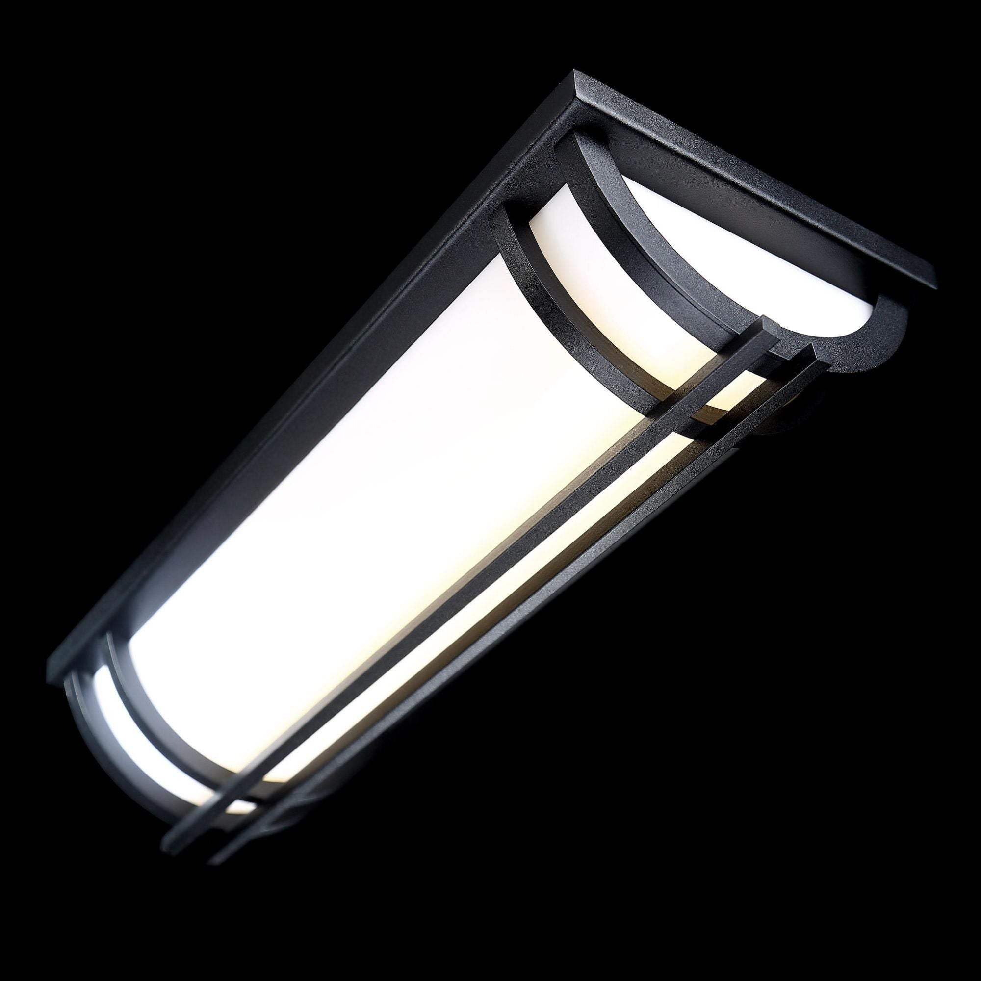 Skyscraper 18in LED Indoor or Outdoor Wall Light 2700K in Black